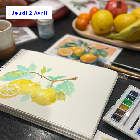 Pratique de l'Aquarelle • Avril