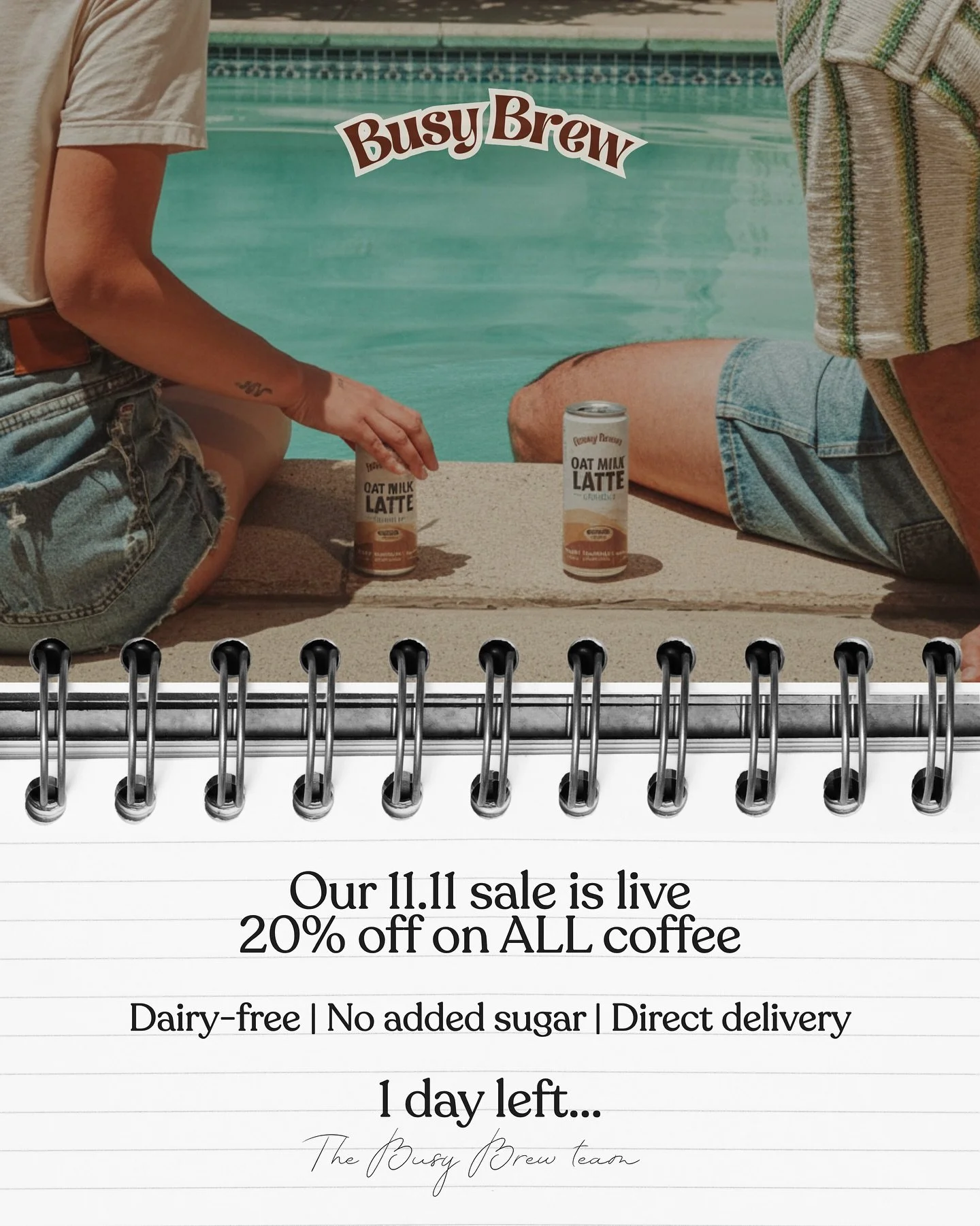 Last call! ☕✨
it&rsquo;s the final day of our 11.11 sale , 20% off all coffee!
don&rsquo;t miss your chance to stock up 🤎