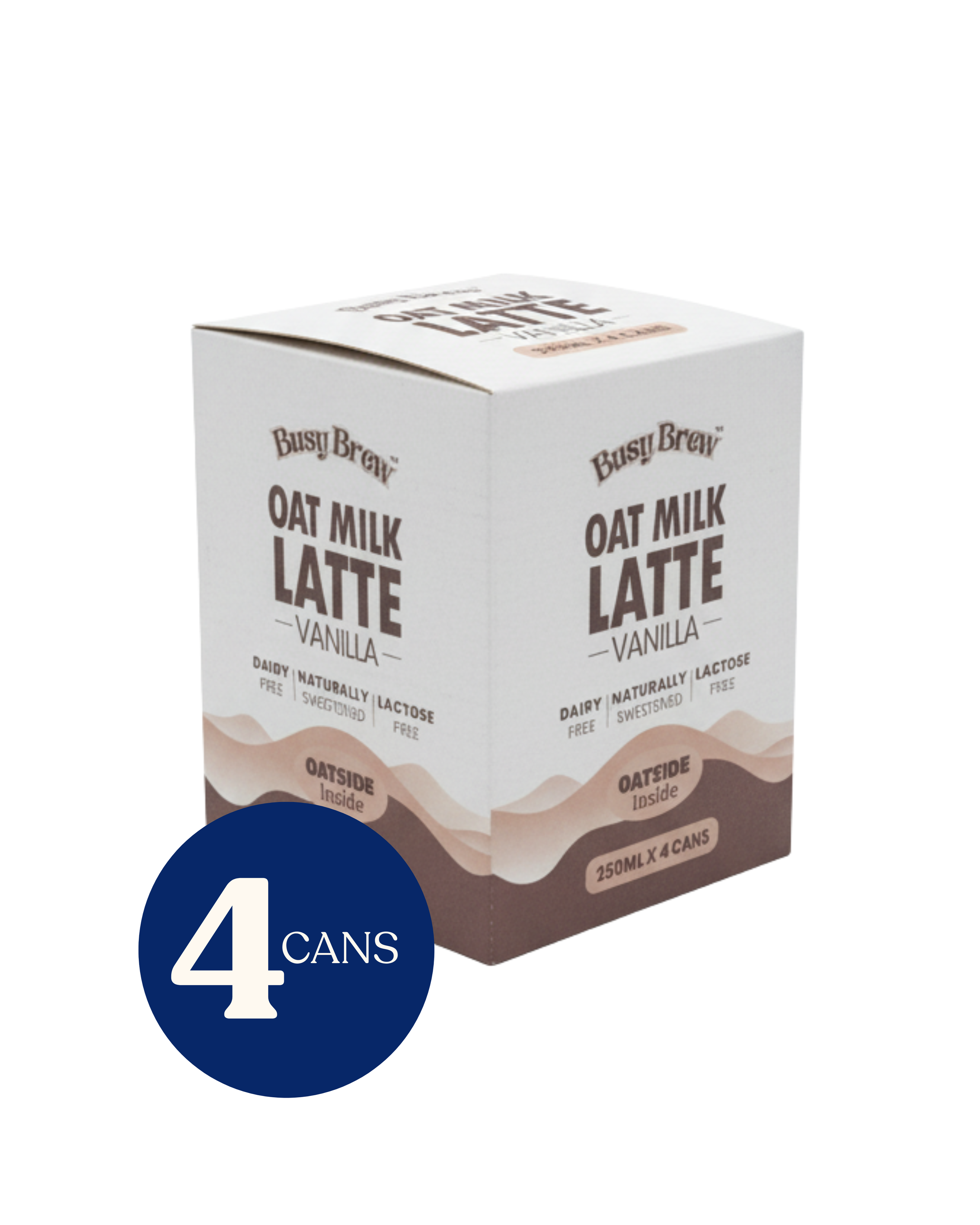 Starter Pack (4 Cans) - Vanilla Oat Milk Latte