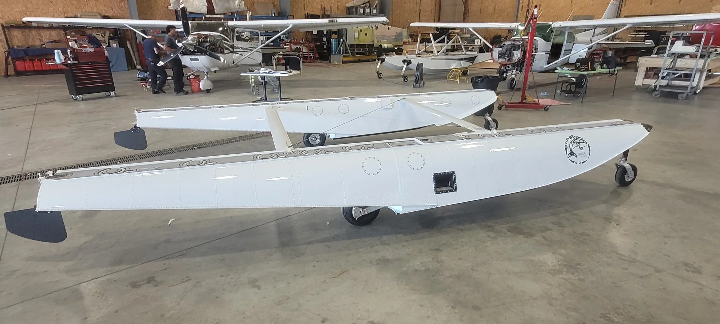 Floats Completed by Orillia Aviation