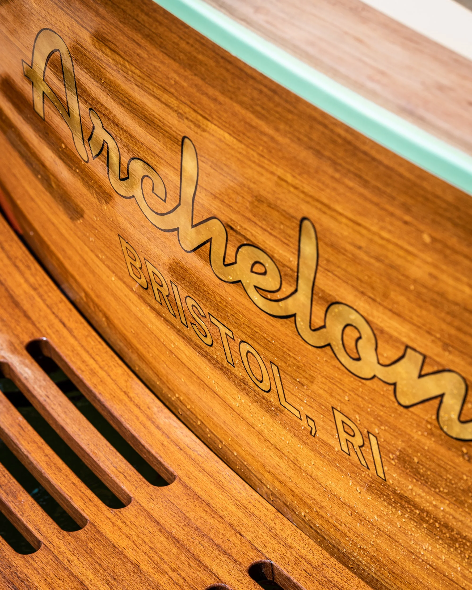 ACHELON, an East Passage 24, with fresh, rich varnish.