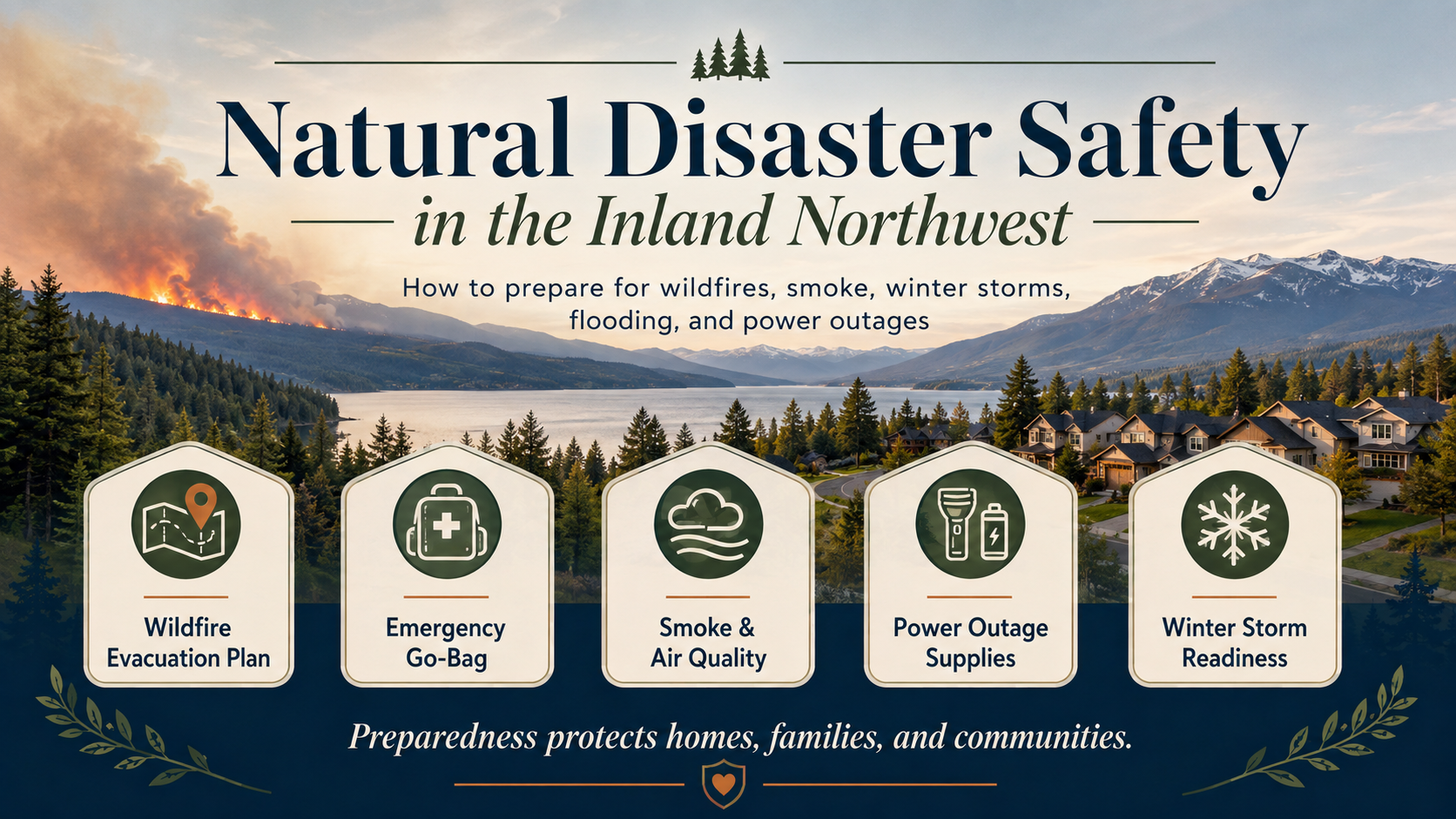 Natural Disaster Safety in the Inland Northwest: Preparing Your Home and Family