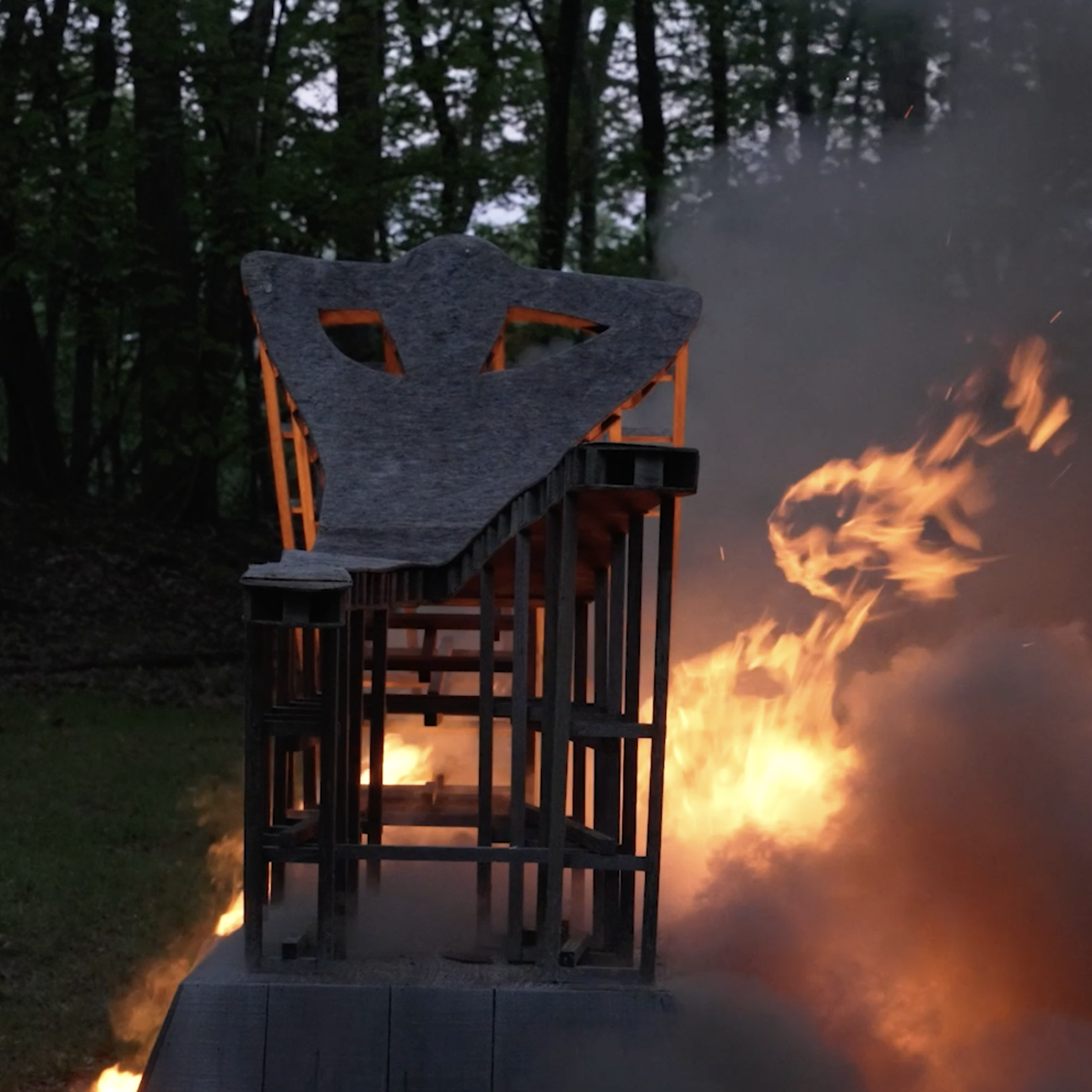 Grayson Cox & Bradford Devins, Pyre, 2026

