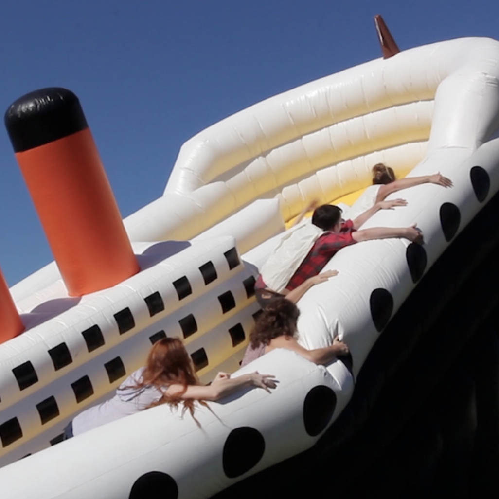 Claudia Bitrán, Titanic Scenes Filmed in Nature, 2012

