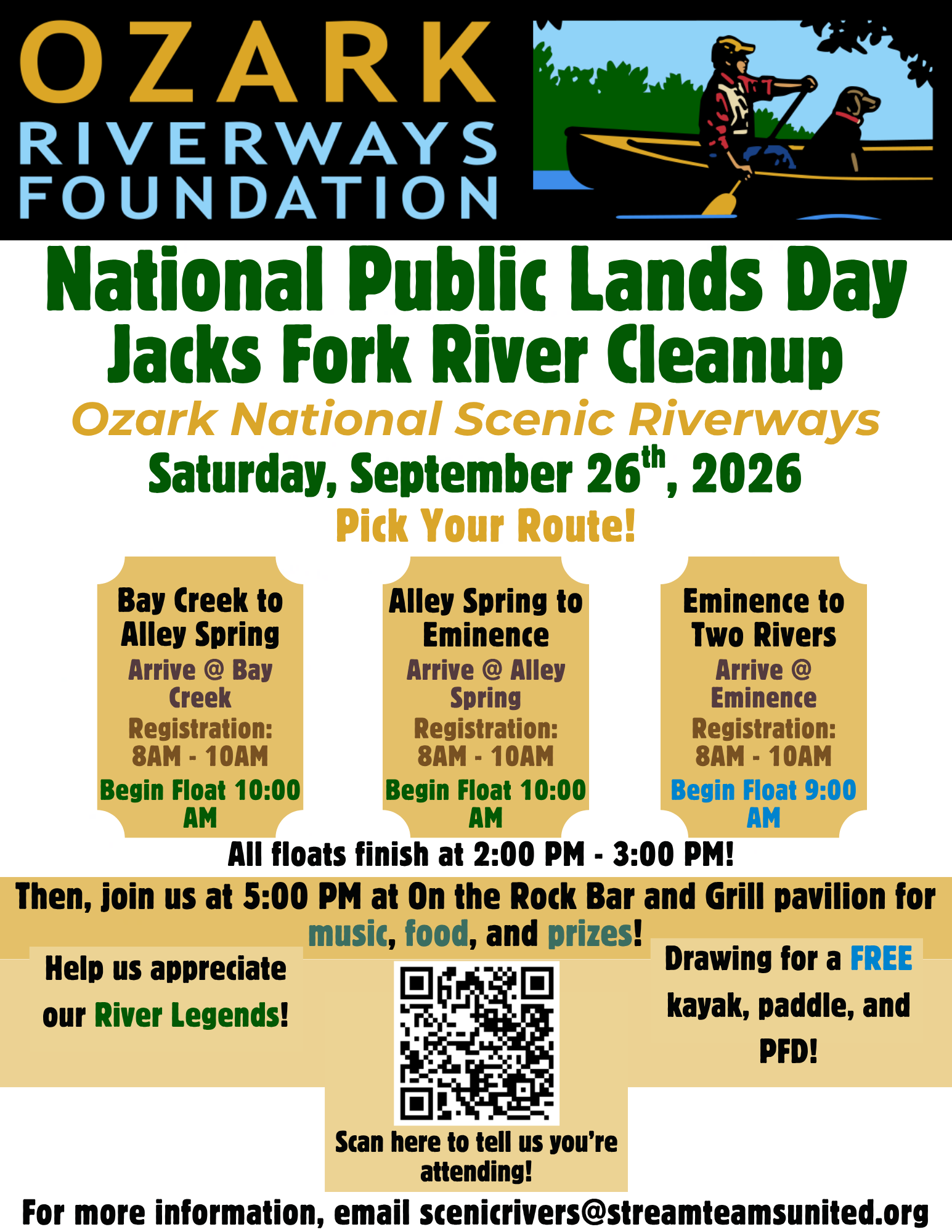 Jacks Fork River Cleanup