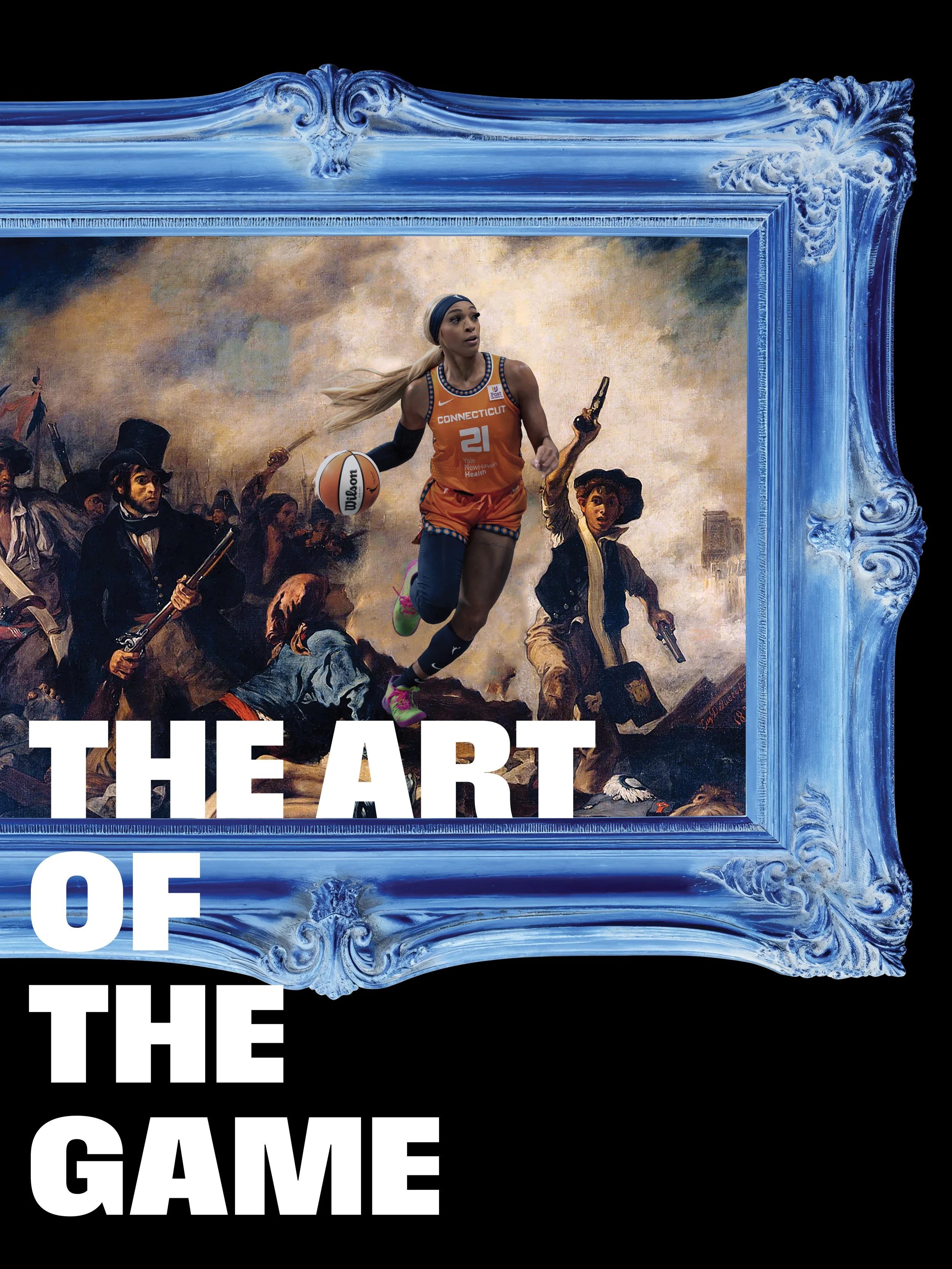 Liberty Leading the Ball