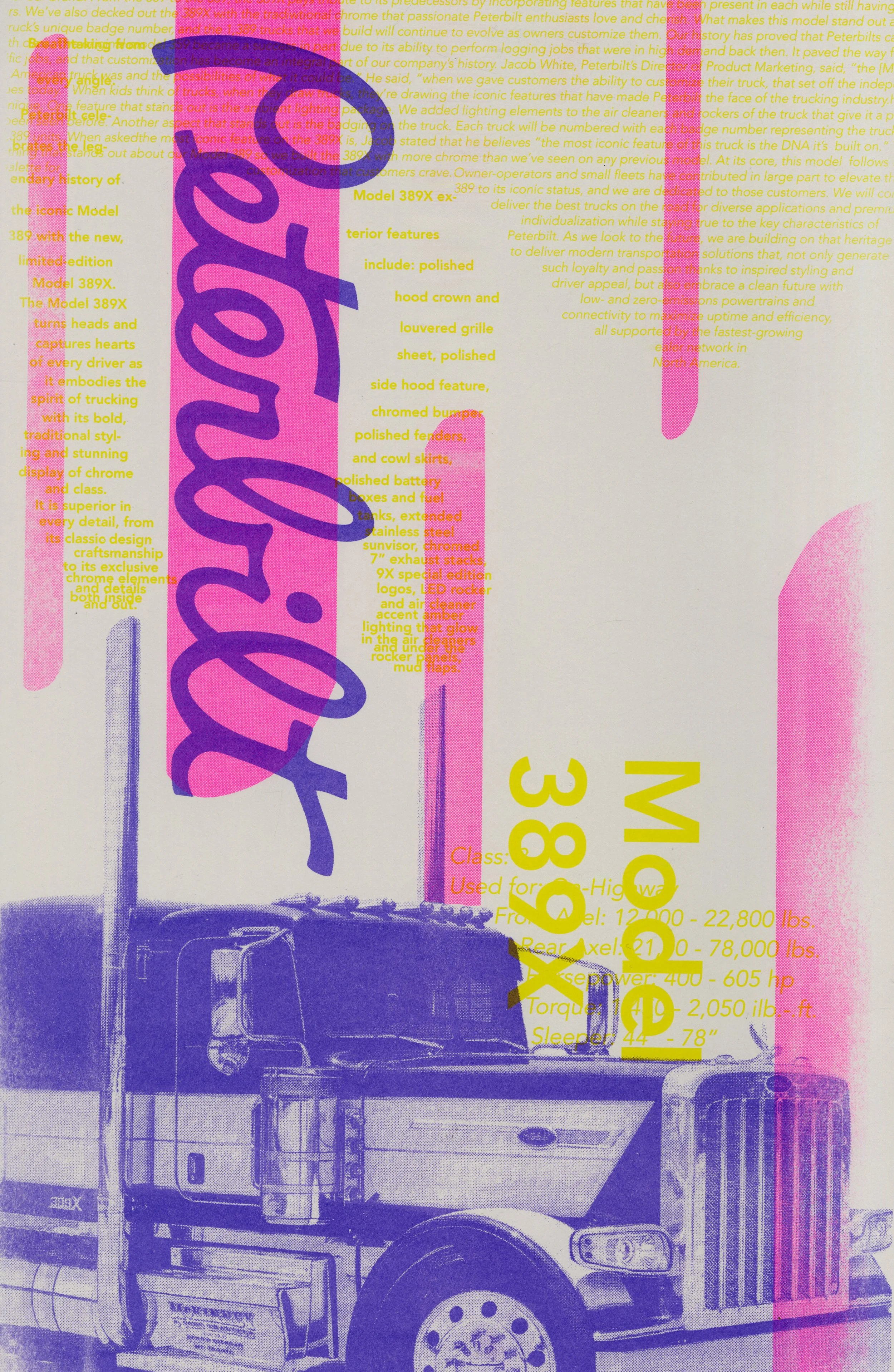 Poster on Light Grey Paper