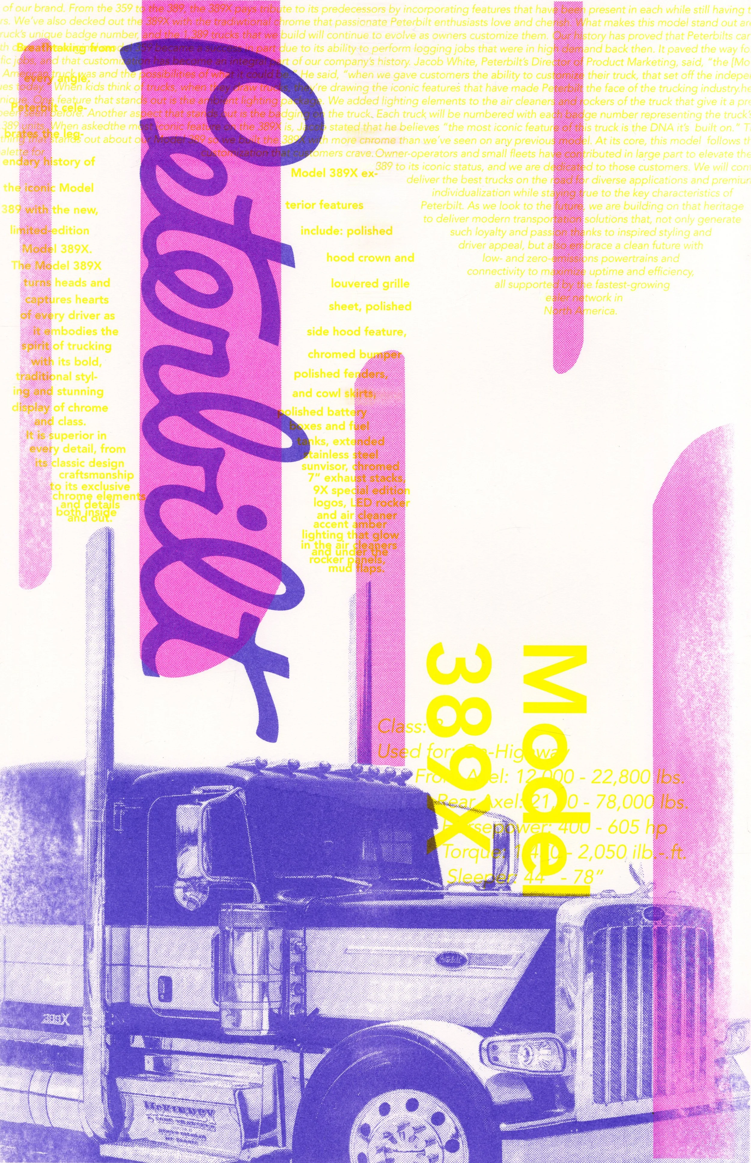 Poster on Cream Paper