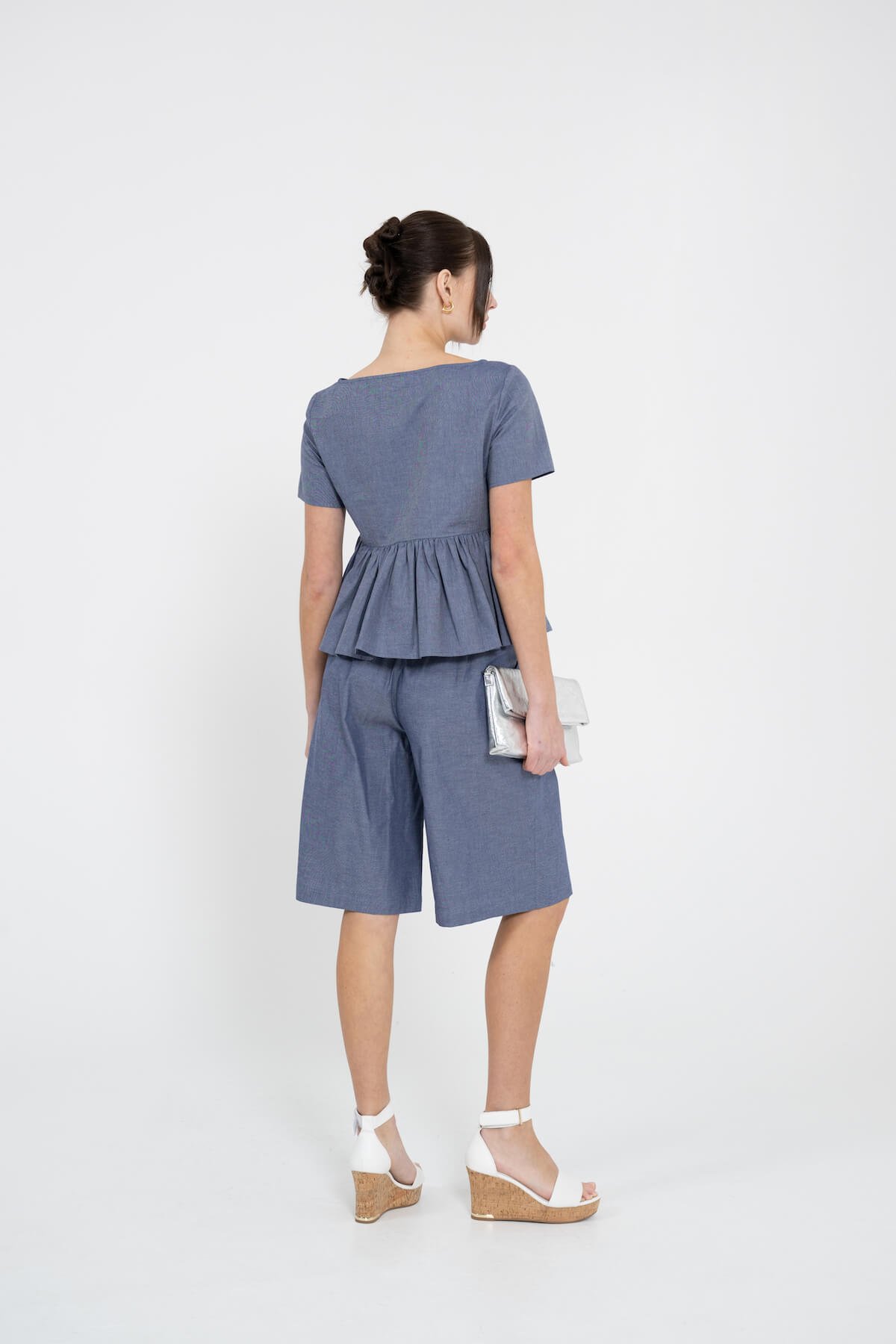 AURELIE - Short-Sleeve Ruffle Top - Blue.jpg