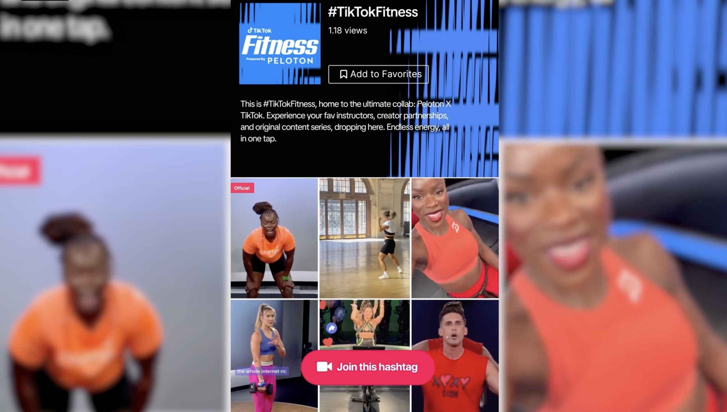 Peloton - TikTok Fitness Partnership