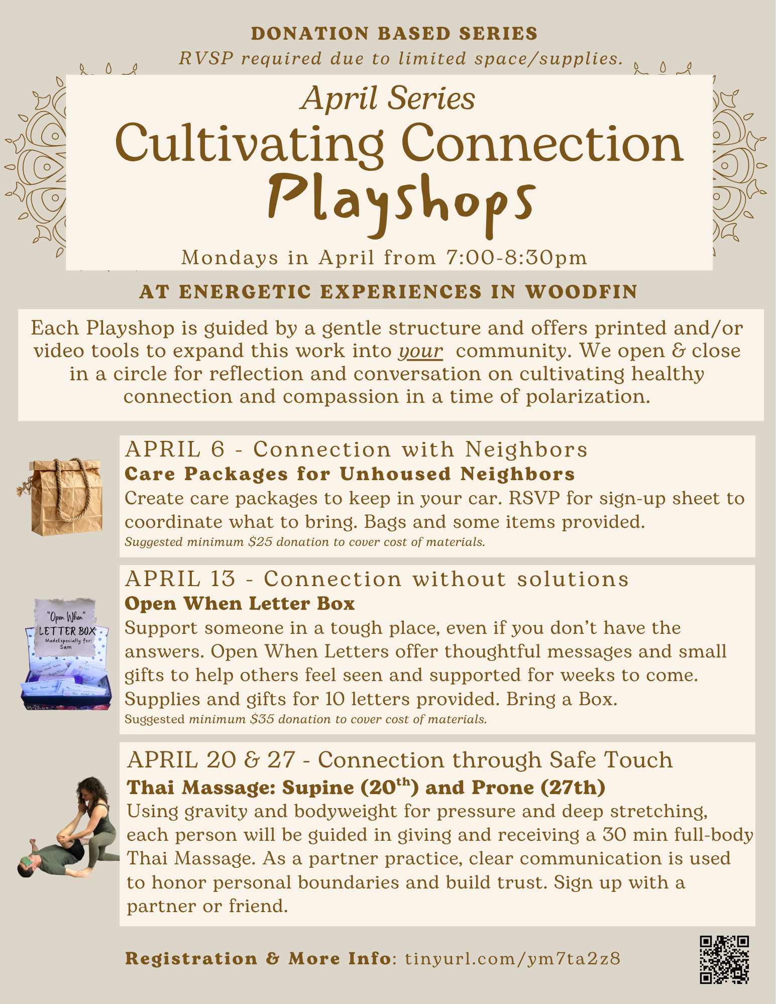 Cultivating Connection Playshops with Rebekah Joy