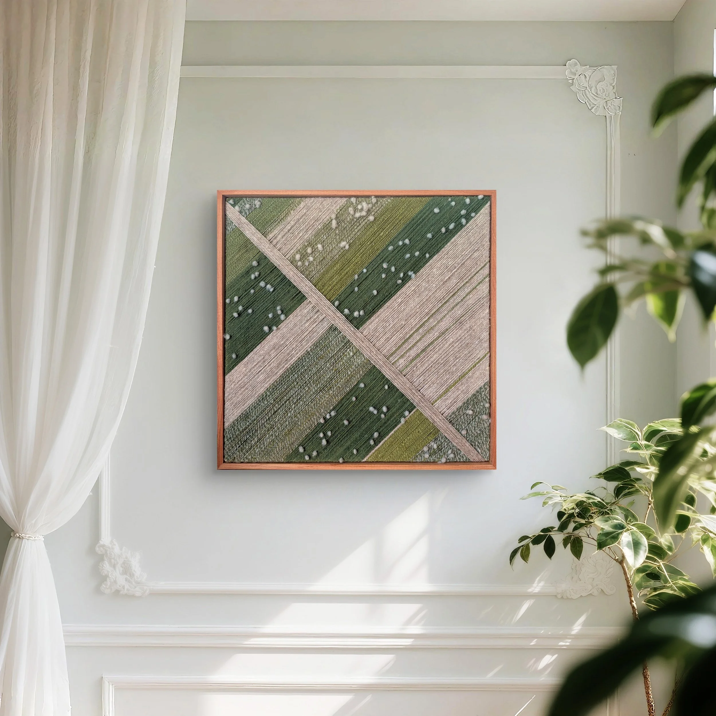 Tableau en laine Sheep Sheep