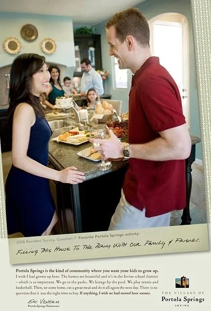 Prop & Food Styling for The Village of Portola Springs Irvine