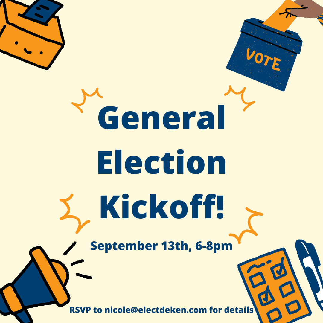 General Election Kickoff Party