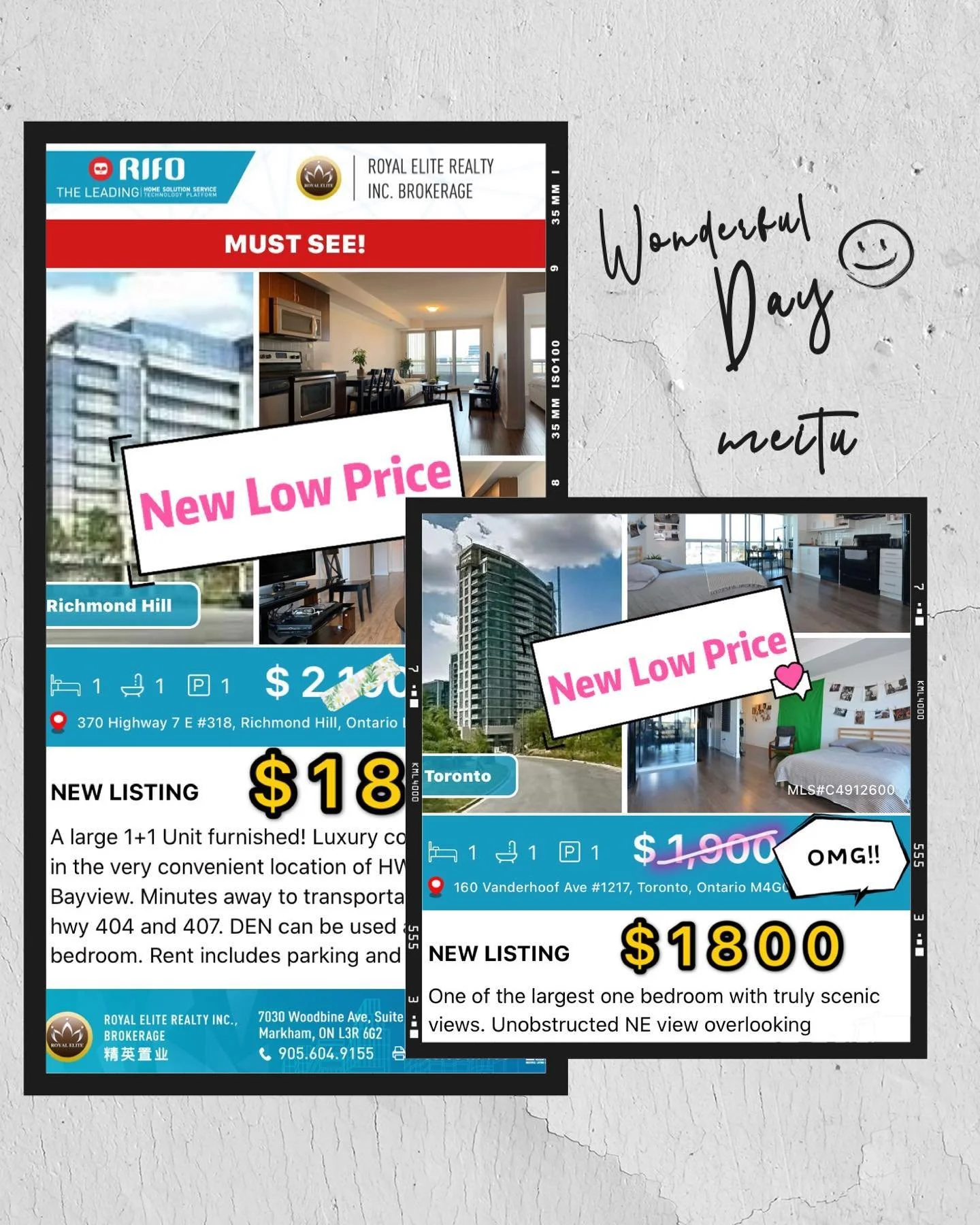 Nov updated Leases! Come take advantage of these lower priced leases outside the downtown core! #lease #toronto #markham #uptown #leaside #rental #newprices #realestate