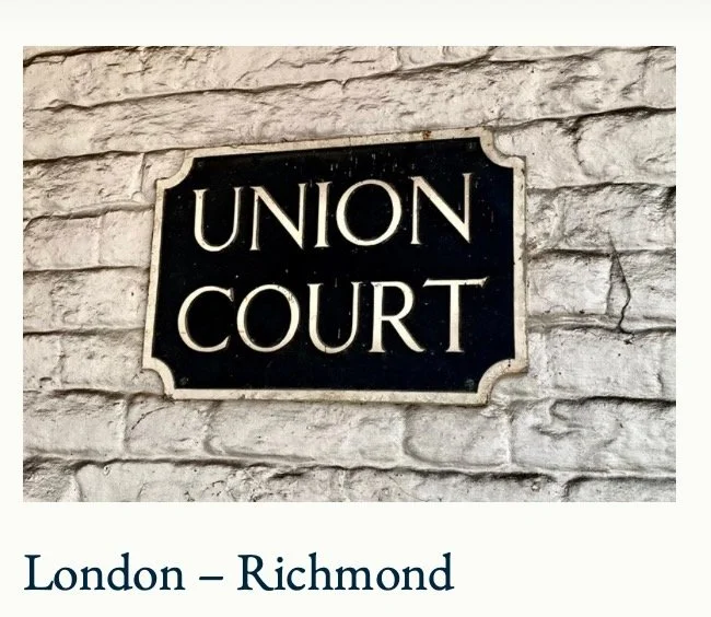 The entrance to the Richmond Practice Rooms, where I offer face-to-face counselling sessions.