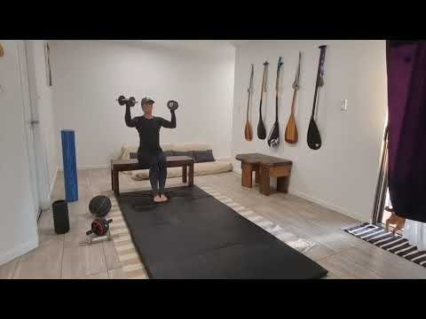 WEIGHTED SEATED ARNOLD PRESS