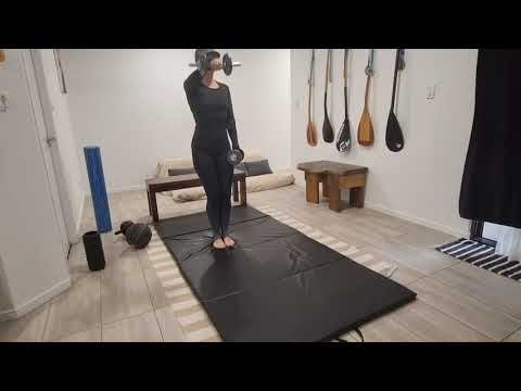DUMBBELL FRONT RAISES