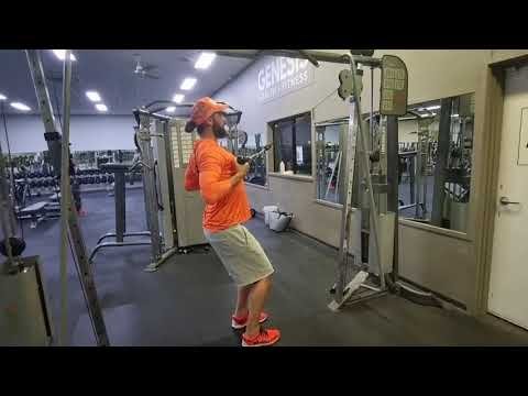 HIGH CABLE BACK ROWS