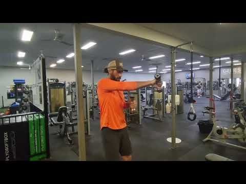 DUMBBELL JAB CROSS AIR PUNCHES
