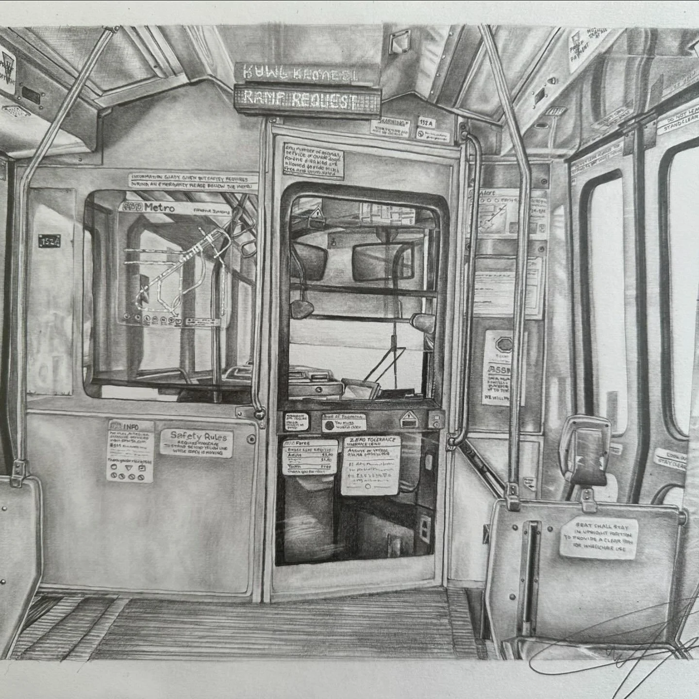 my @sfmta_muni drawing collection so far! hopefully it grows soon!