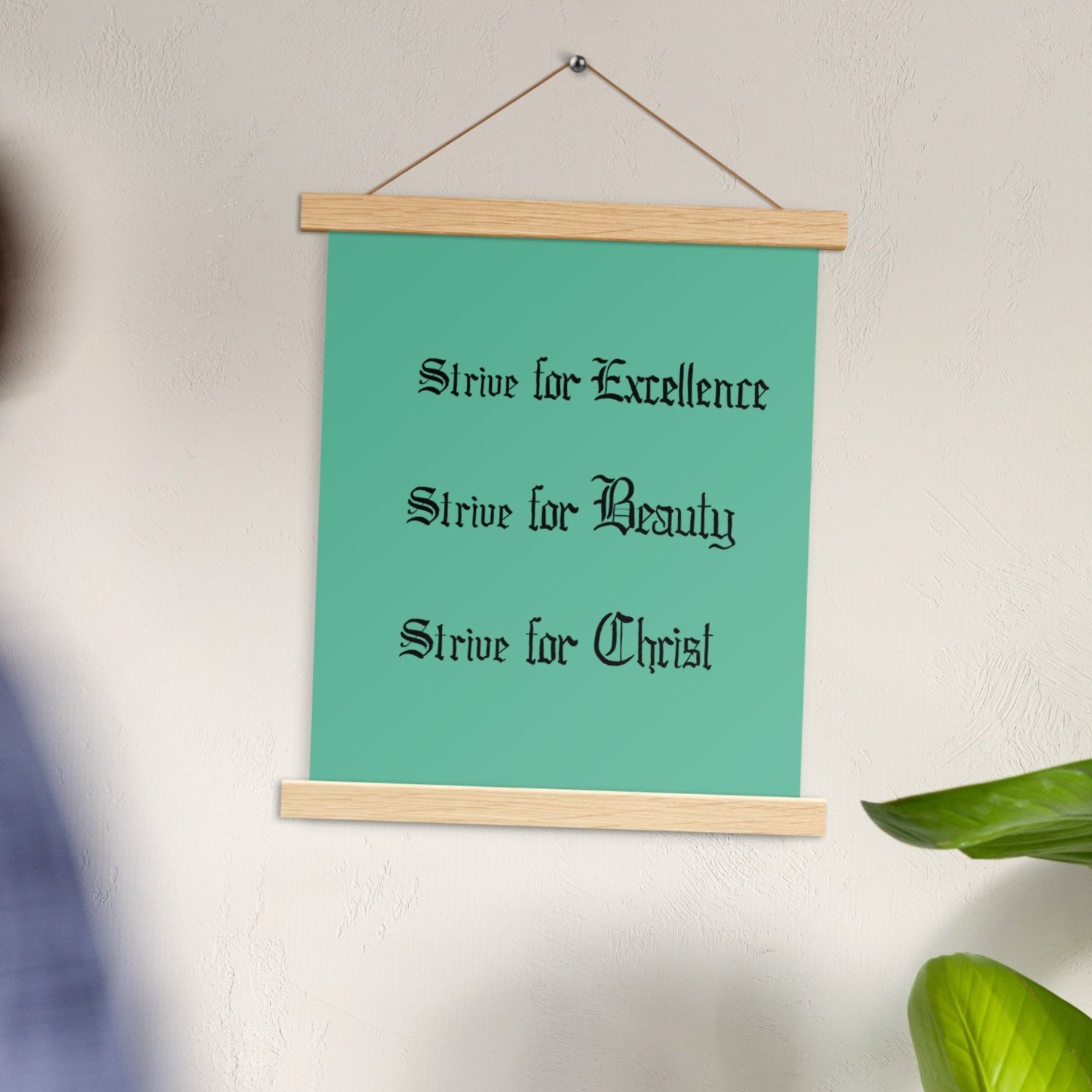 Mantra Hanging Poster