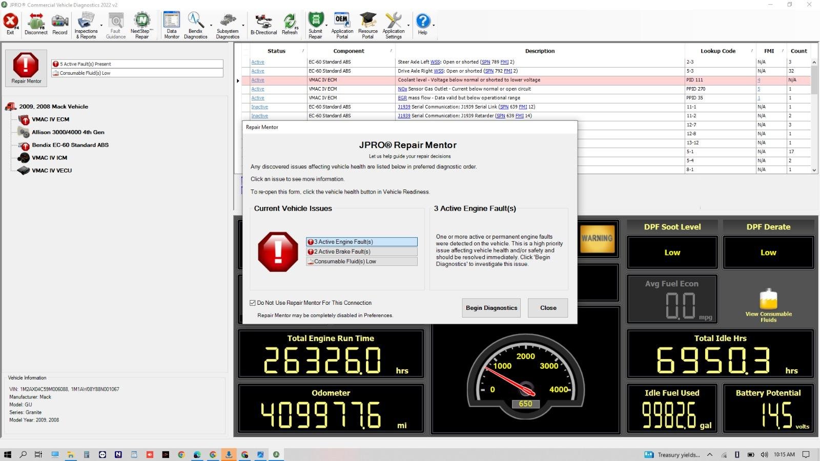 J-pro diagnostic