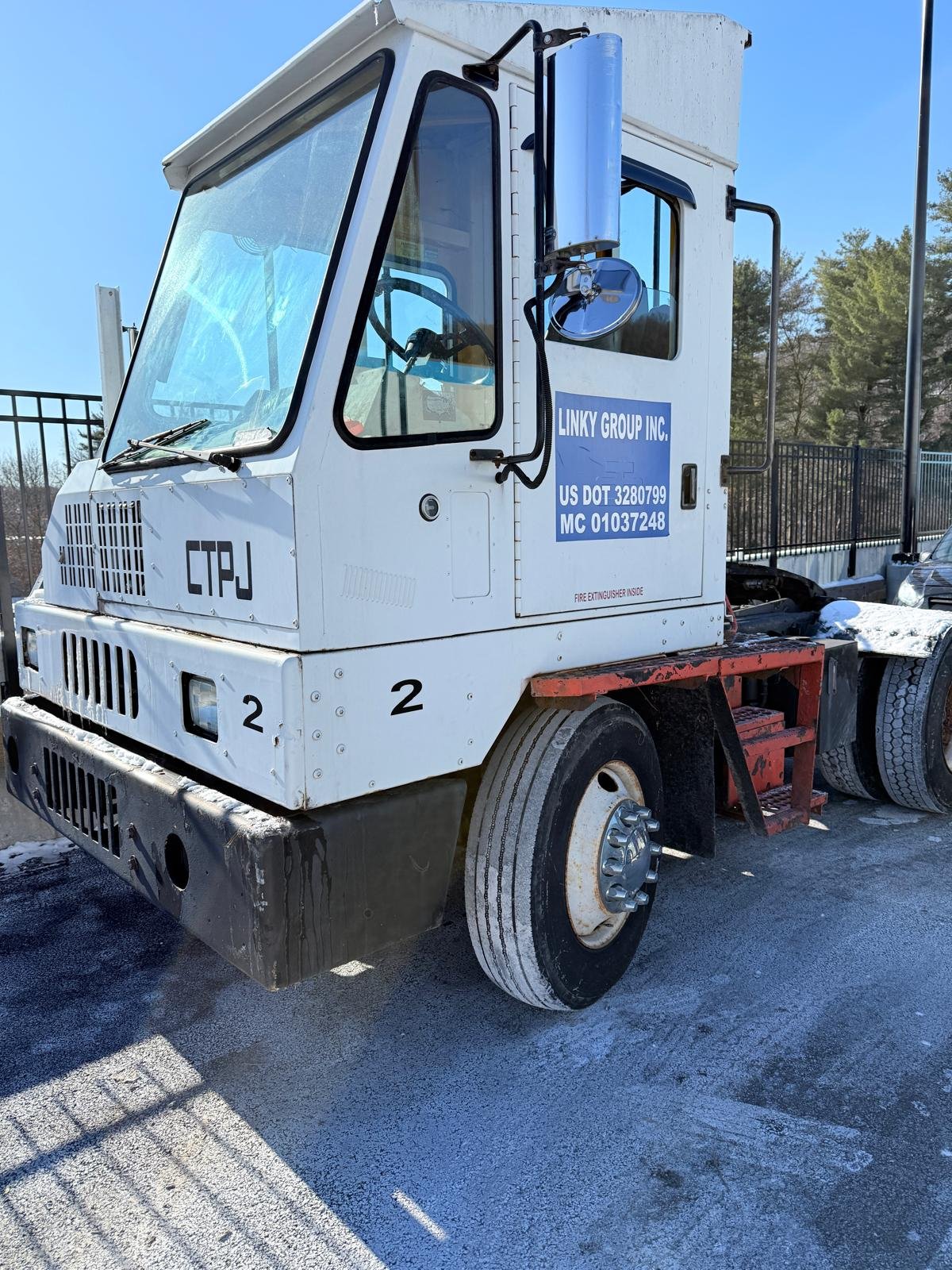 yard truck brake-down