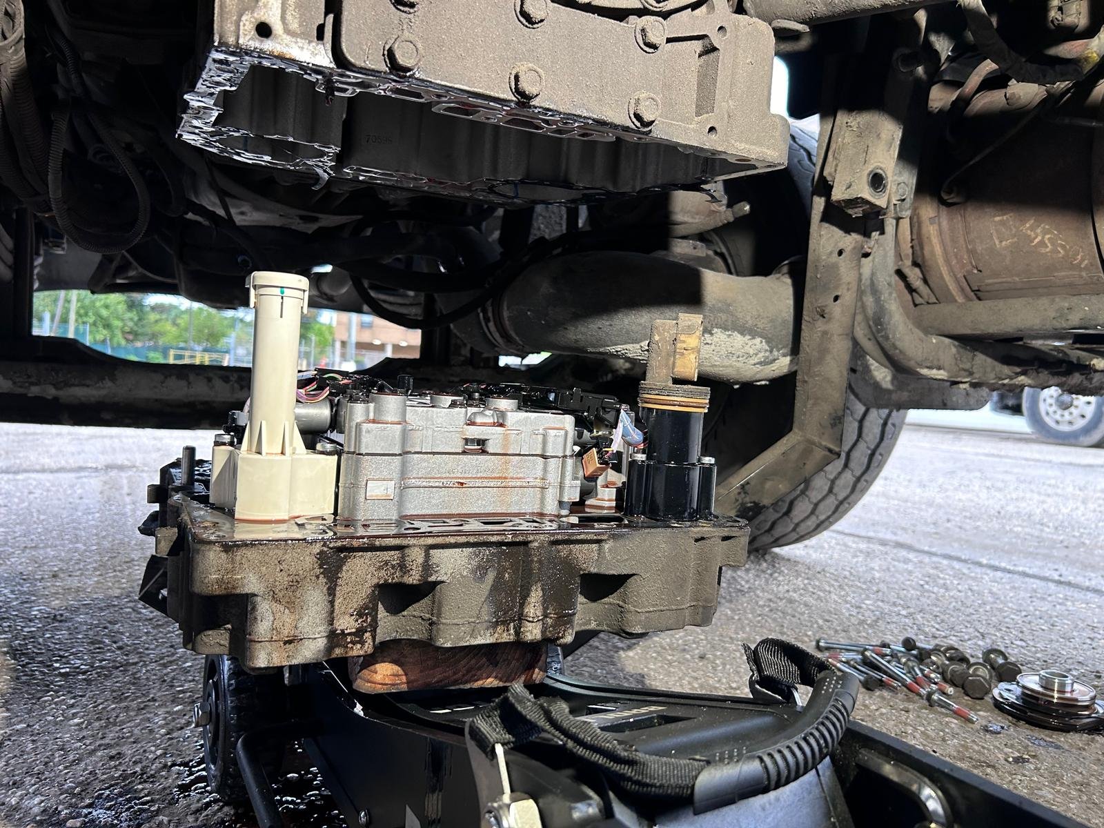 Allisson transmission valve body