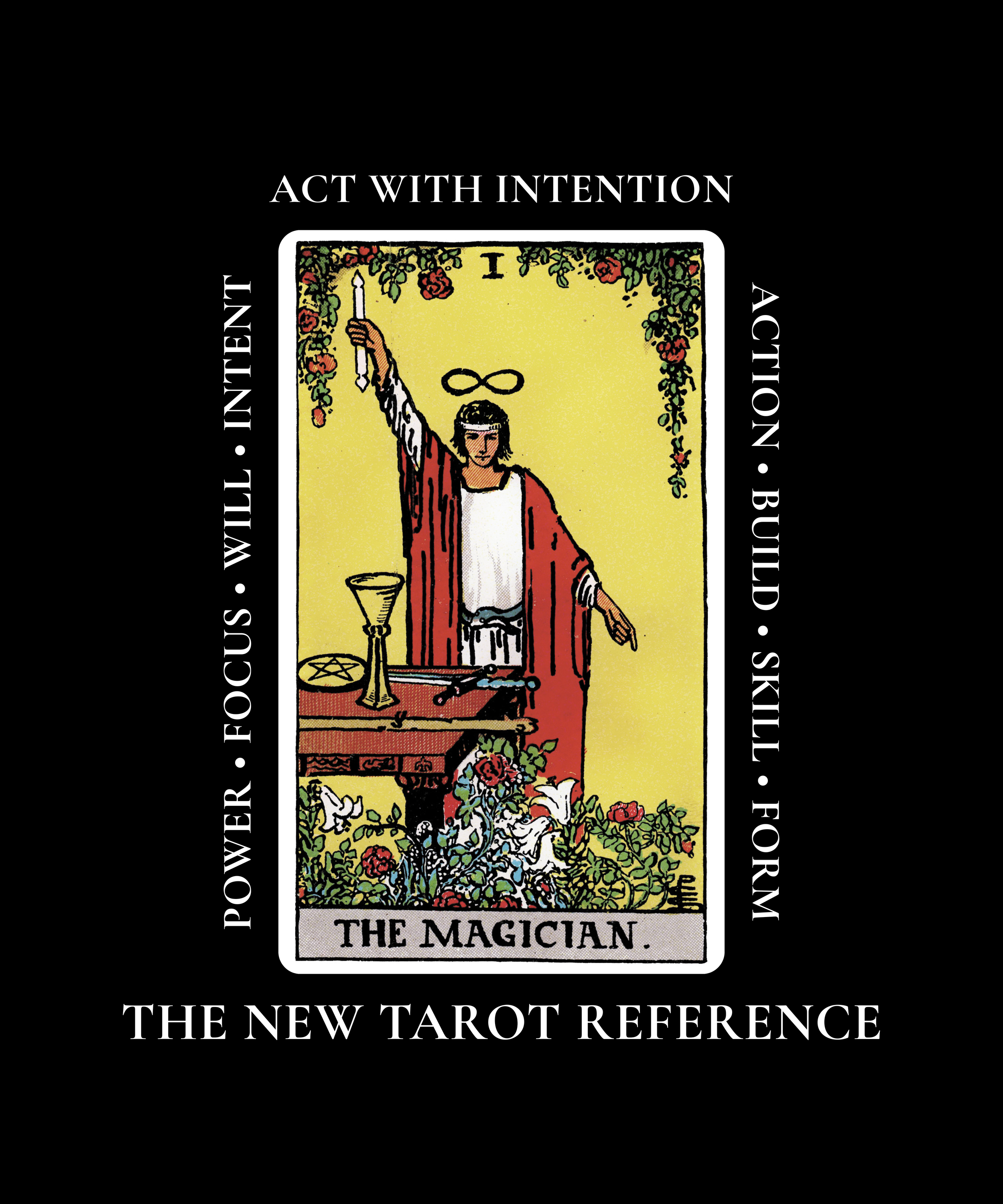 Shop The New Tarot Reference “The Magician” T-shirt