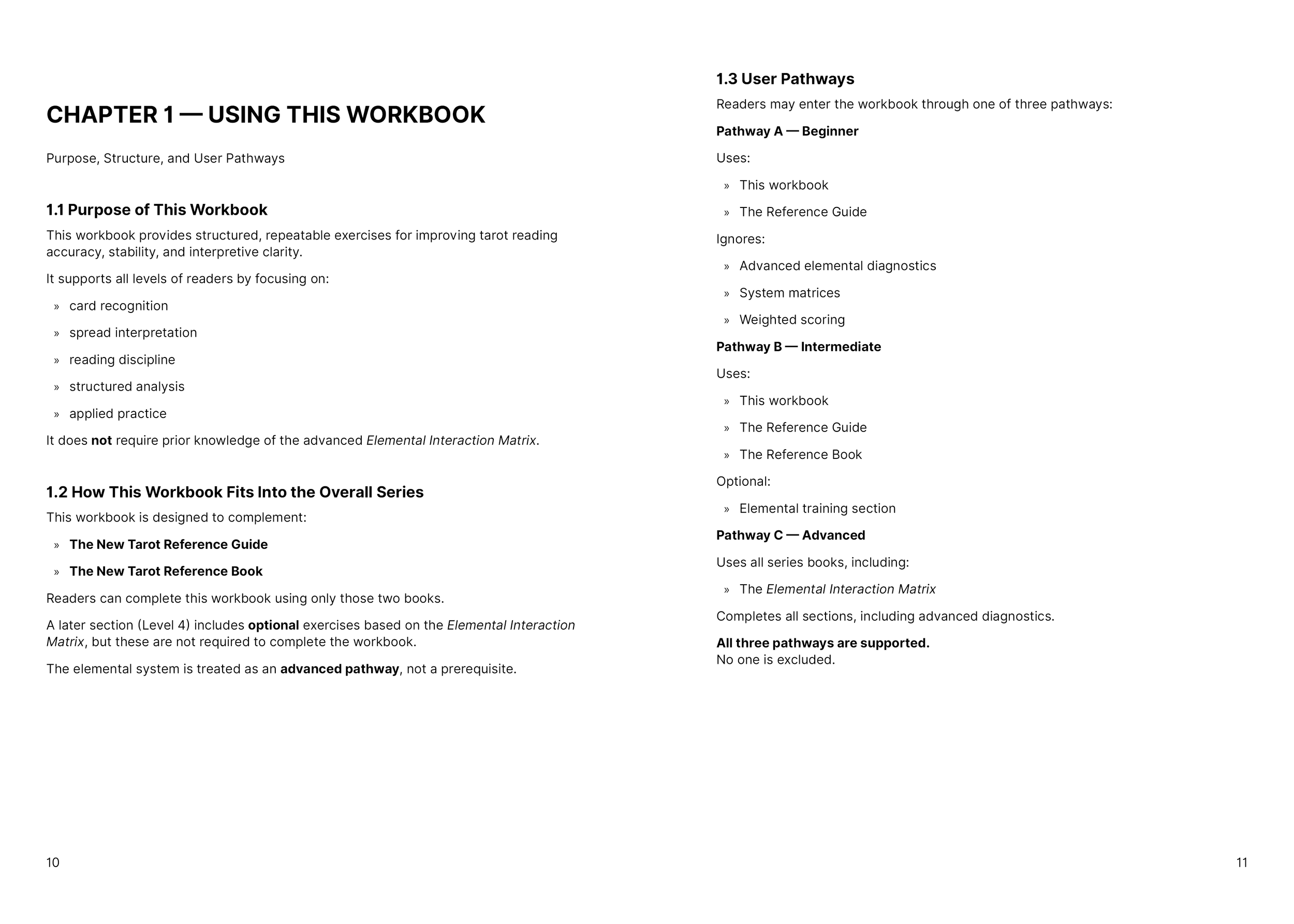 Using This Workbook