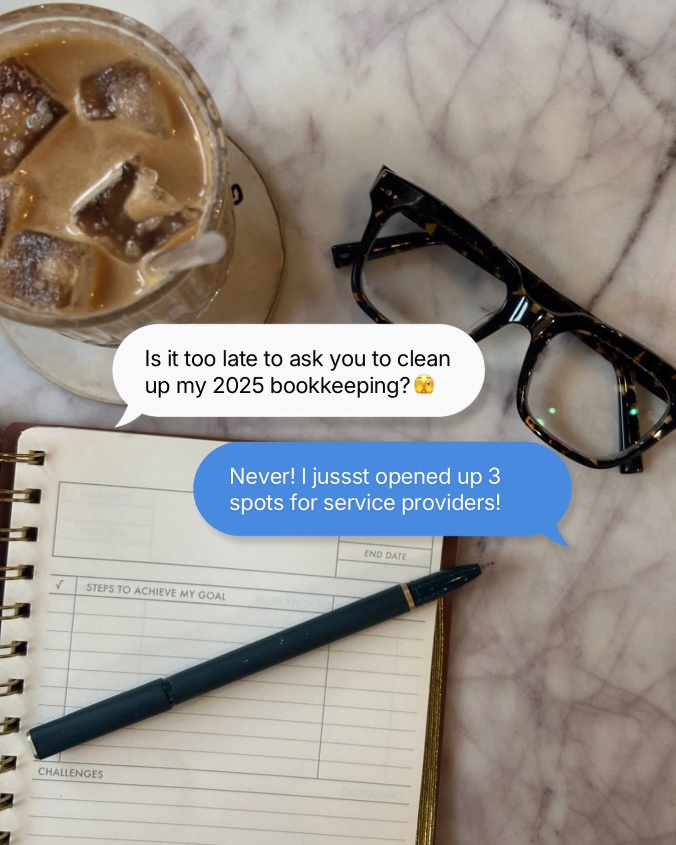 If your bookkeeping for last year still isn&rsquo;t done... you&rsquo;ve got just a few months until that ✨extended✨ tax deadline hits.

But bookkeeping clean-ups (kind of like the building of Rome) don&rsquo;t happen in a day!

It starts with me get