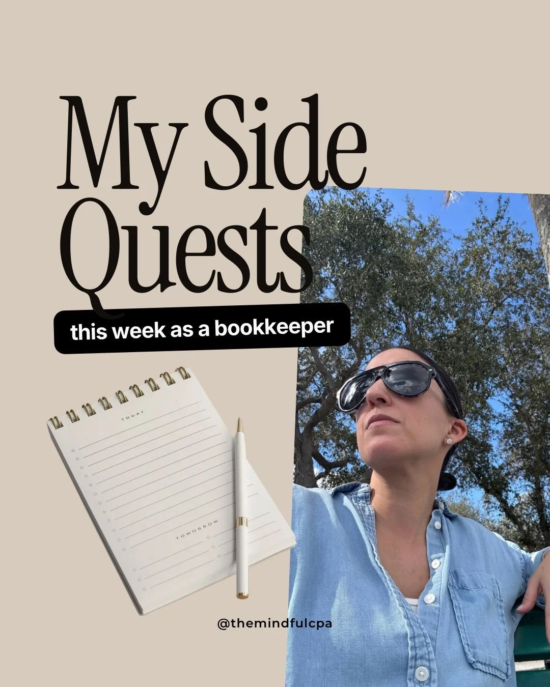 Sharing two very random, but very necessary side quests I went on for my bookkeeping clients this week. 🌟

@themindfulcpa

#virtualbookkeeper #bookkeeping #privatepractice #serviceprovider #southfloridabusiness
