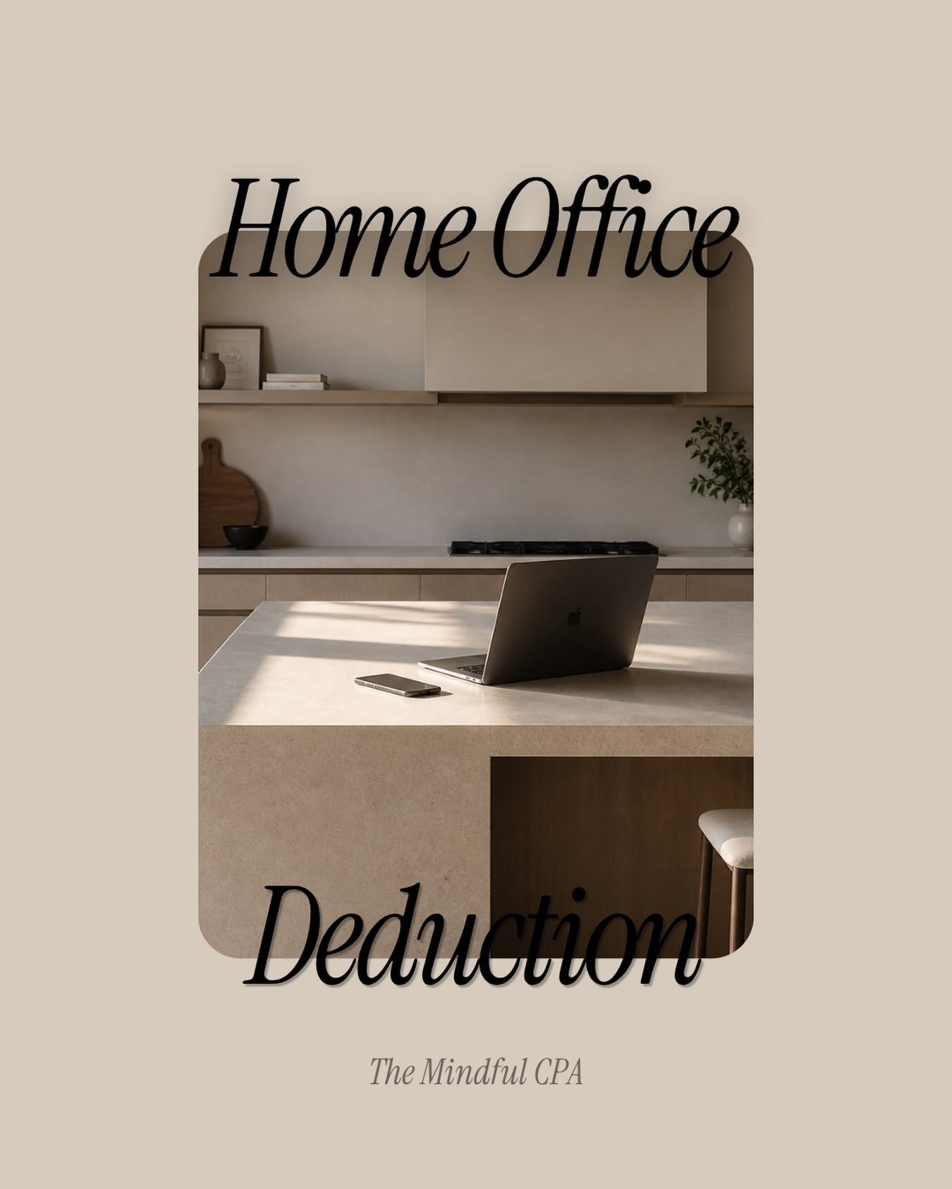 Have you ever heard someone say that taking the home office deduction increases your audit risk?!

Yeah, that&rsquo;s just an old myth! 🙃

The thing you reallllly need to be careful about is that if you primarily work from home your home office spac