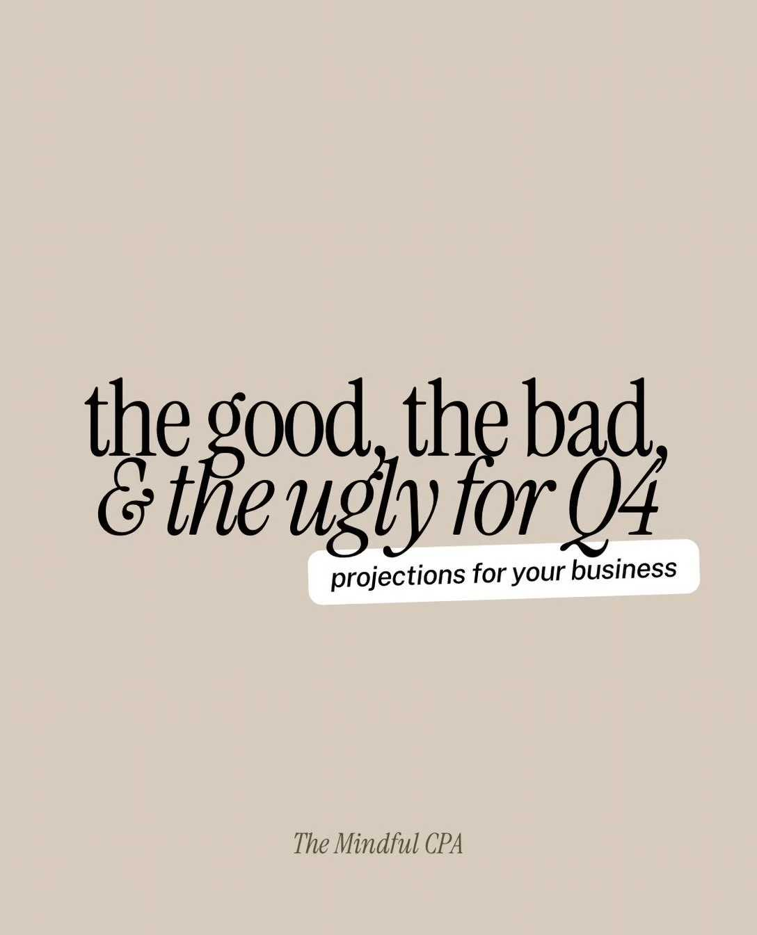 Tbh, I think every business needs to be planning for the best + worst-case scenarios every quarter! 📈

The last thing you want is for unexpected expenses, like a surprise tax bill, equipment repair, or sudden increase in payroll costs, to derail eve