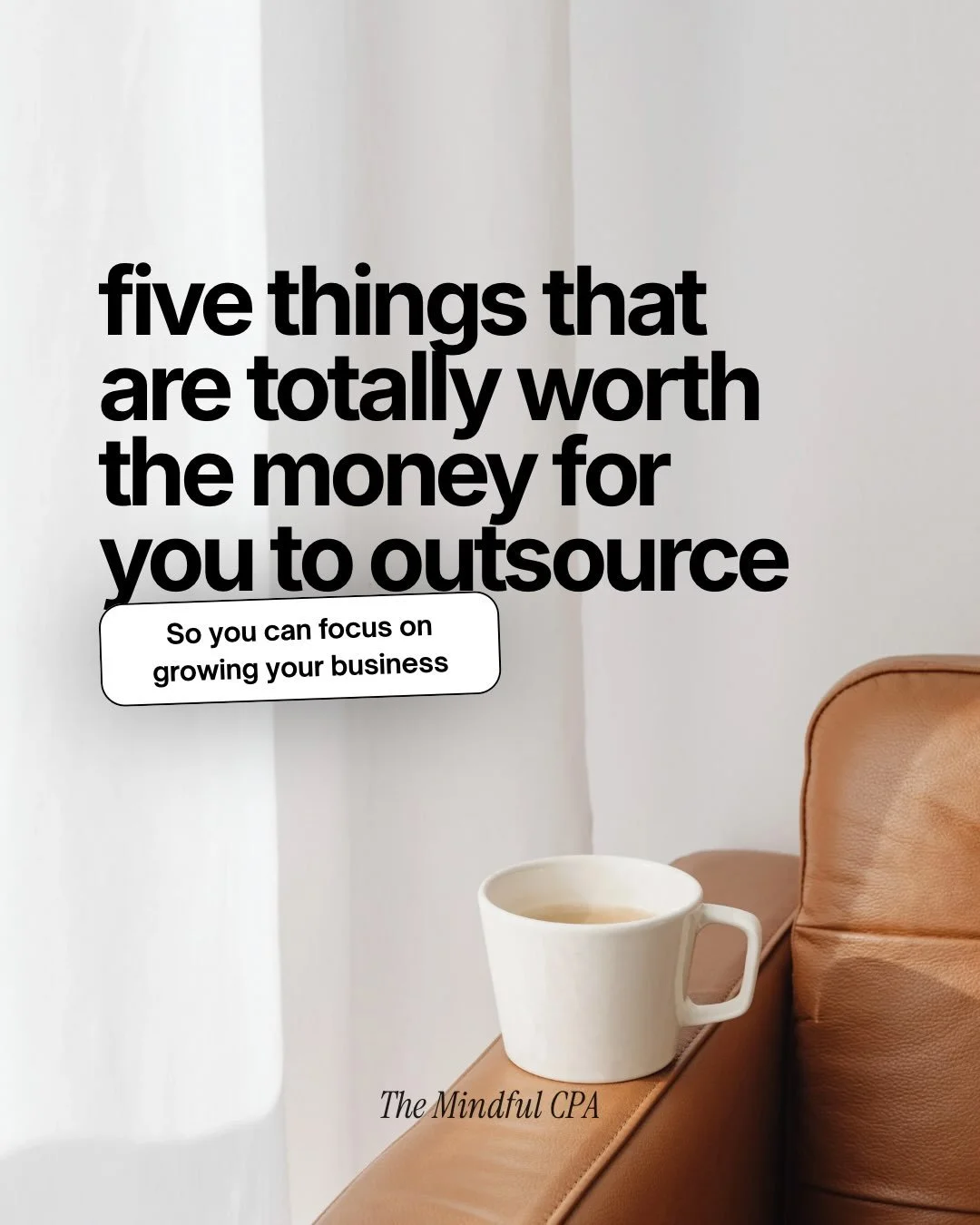 Your time is better spent doing what only YOU can do. 

I&rsquo;ll take bookkeeping off your plate. You focus on building the business. 

@themindfulcpa 

#bookkeeping #servicebusiness #southfloridabusiness #entreprenuerlife