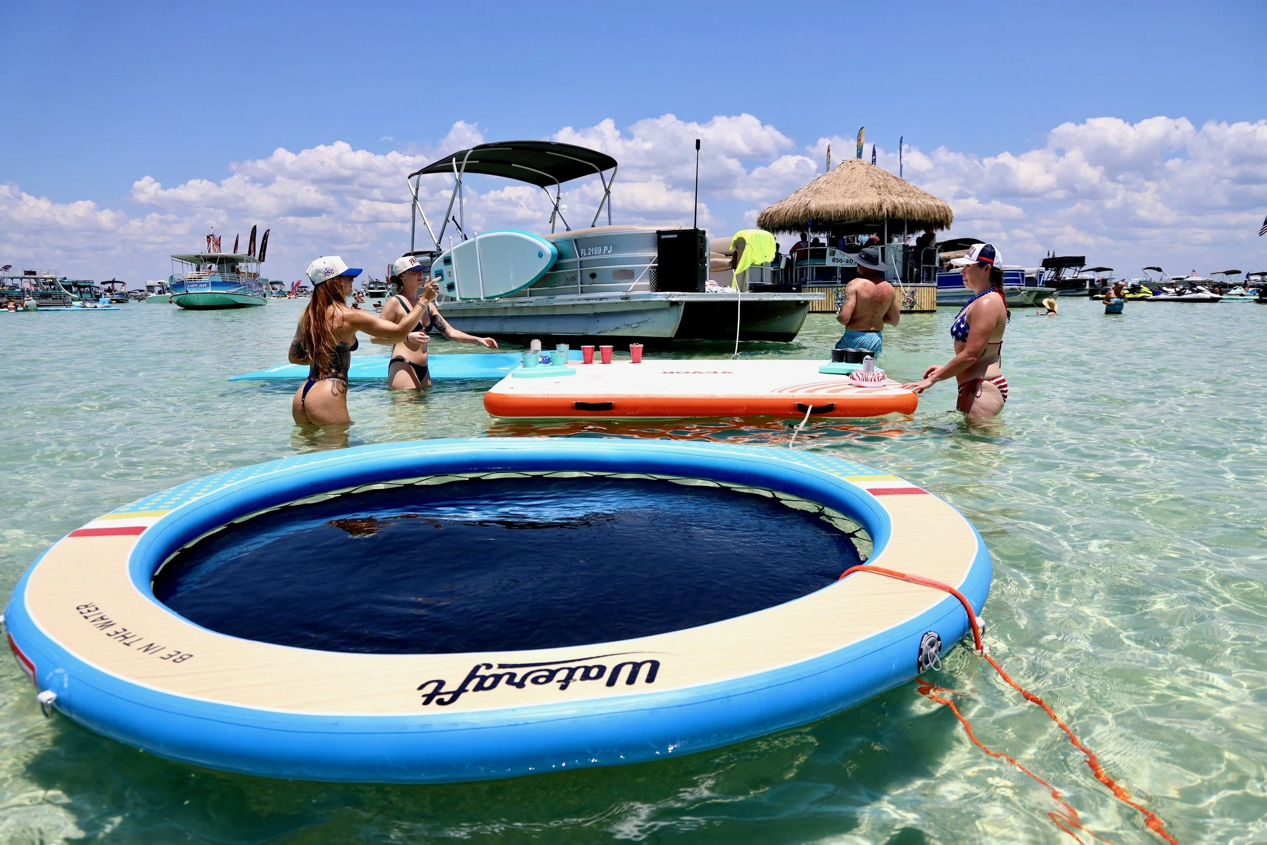 Destin Florida Crab Island Pontoon Rental