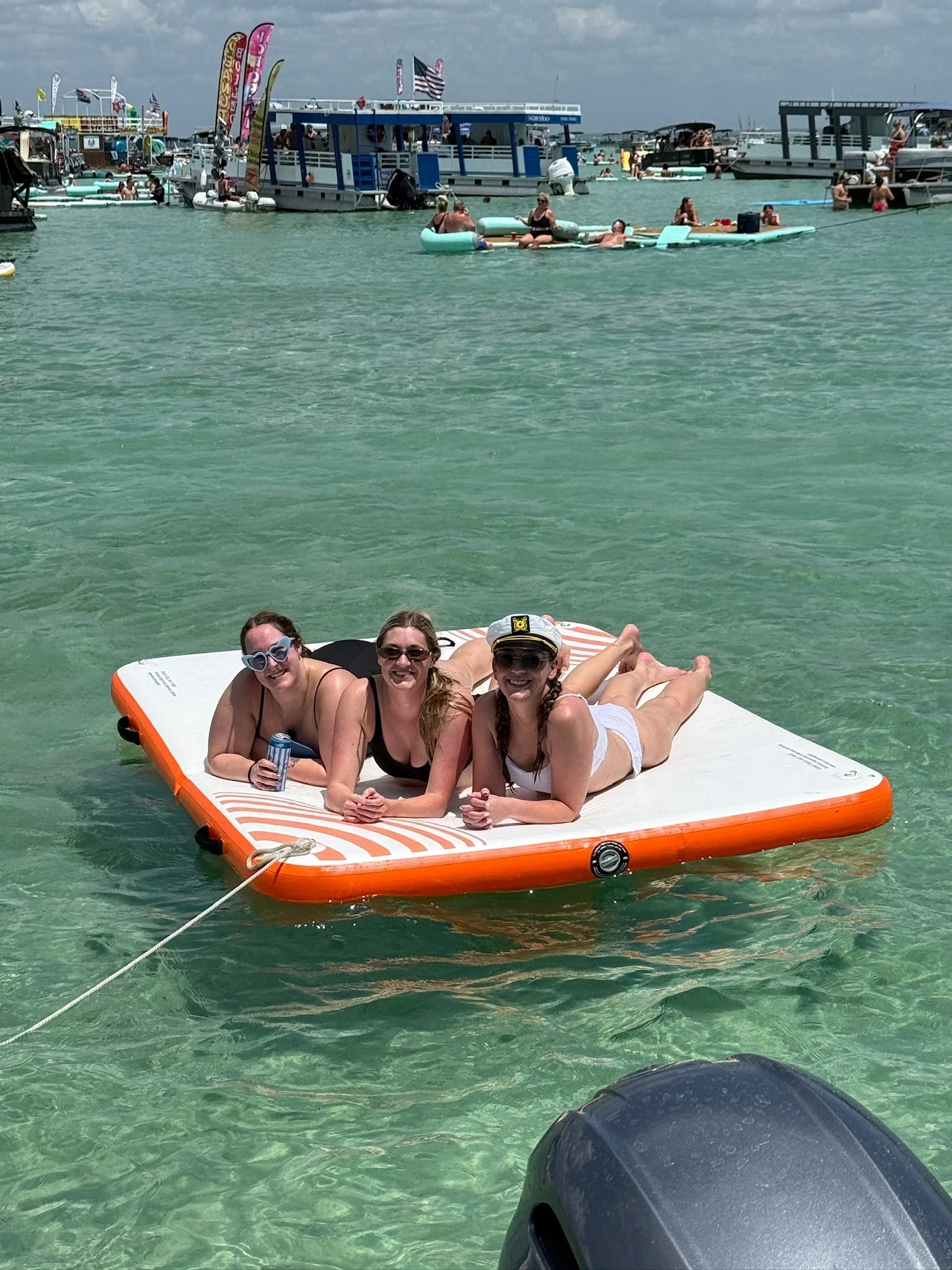 Crab Island Pontoon Charter Destin