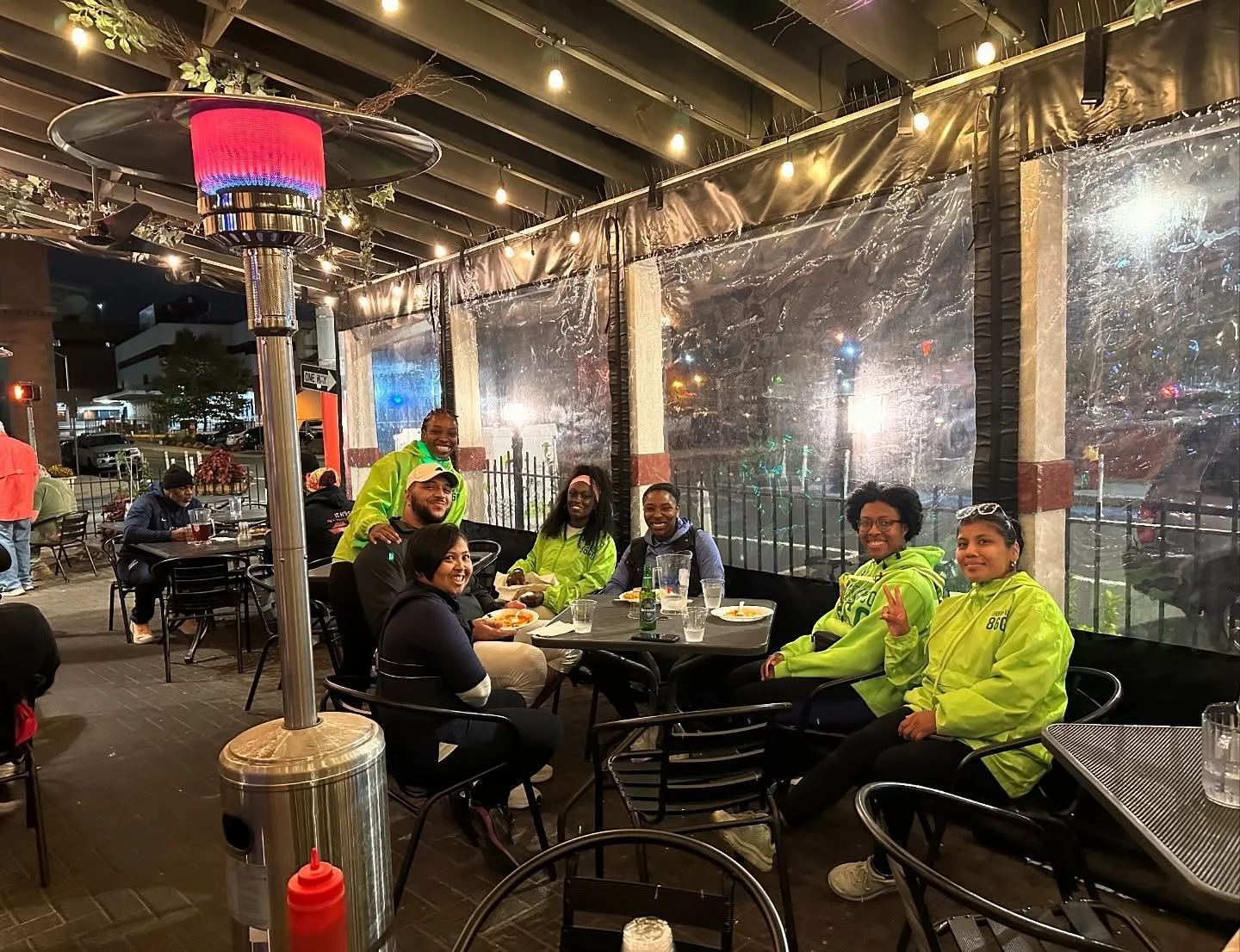 Can&rsquo;t stop these patio warriors 💚 Catch the tail end of the @eightsixgo season today until Tuesday, 11/18. Four seasons strong in Hartford with this special crew ✨