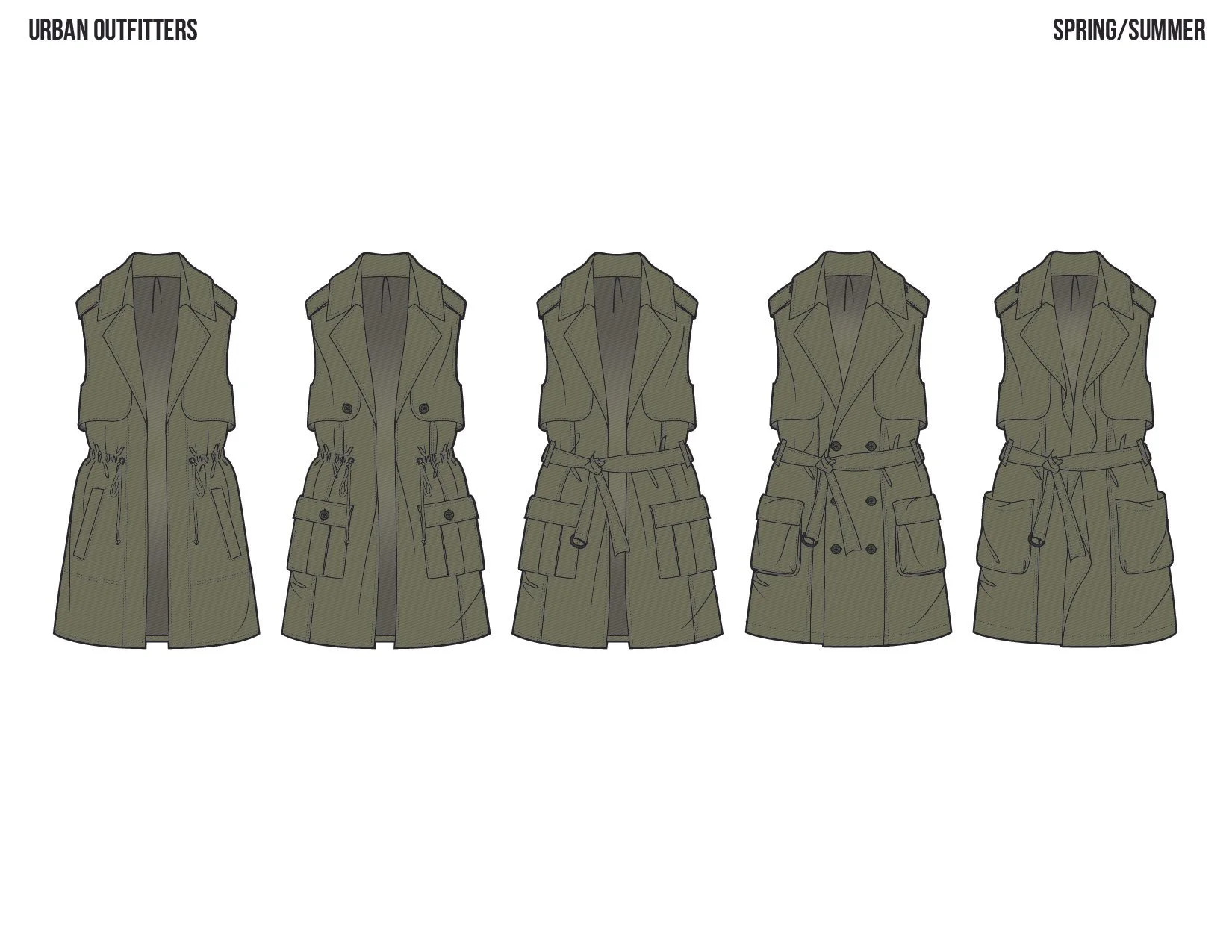 Urban outfitters - SLEEVELESS TRENCHCOAT.jpg