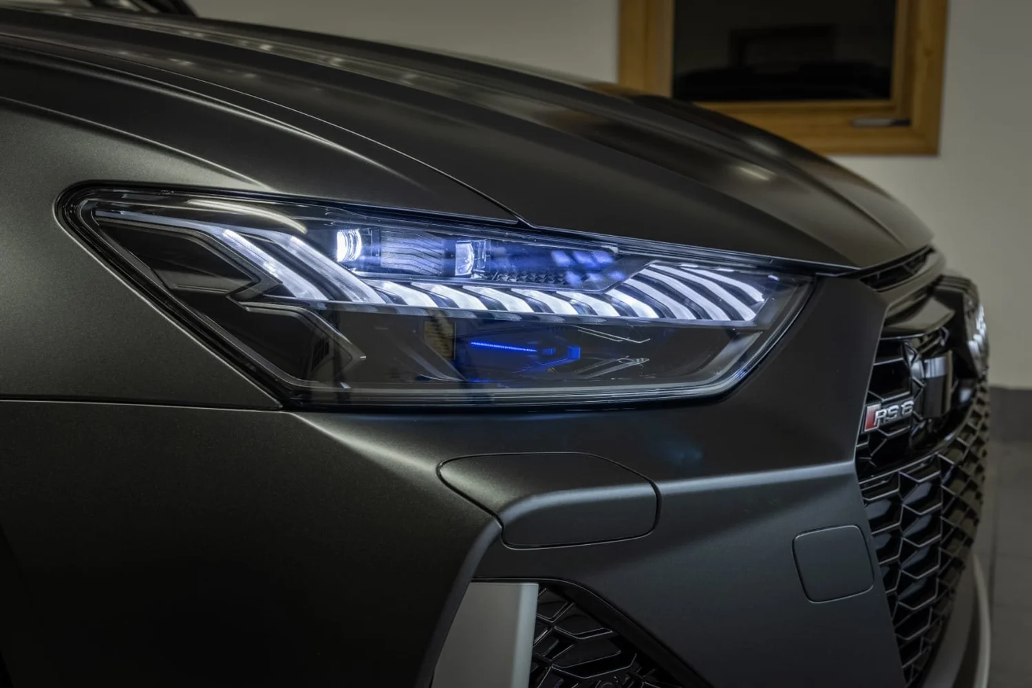 Blue laser ambient light example