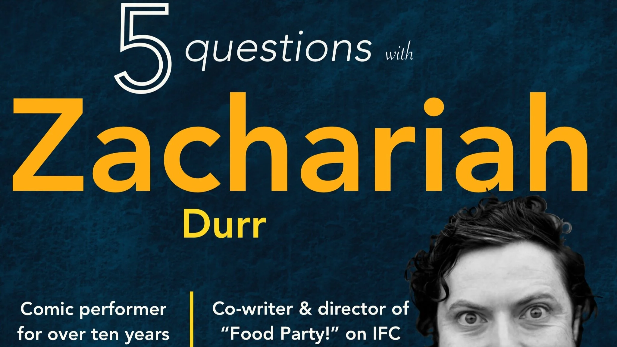 5 Questions With…Zachariah Durr