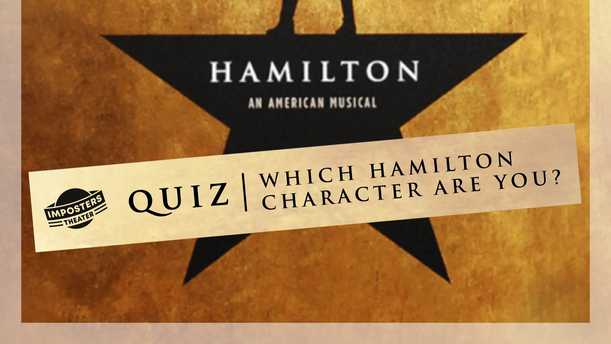Which HAMILTON Character Are You?