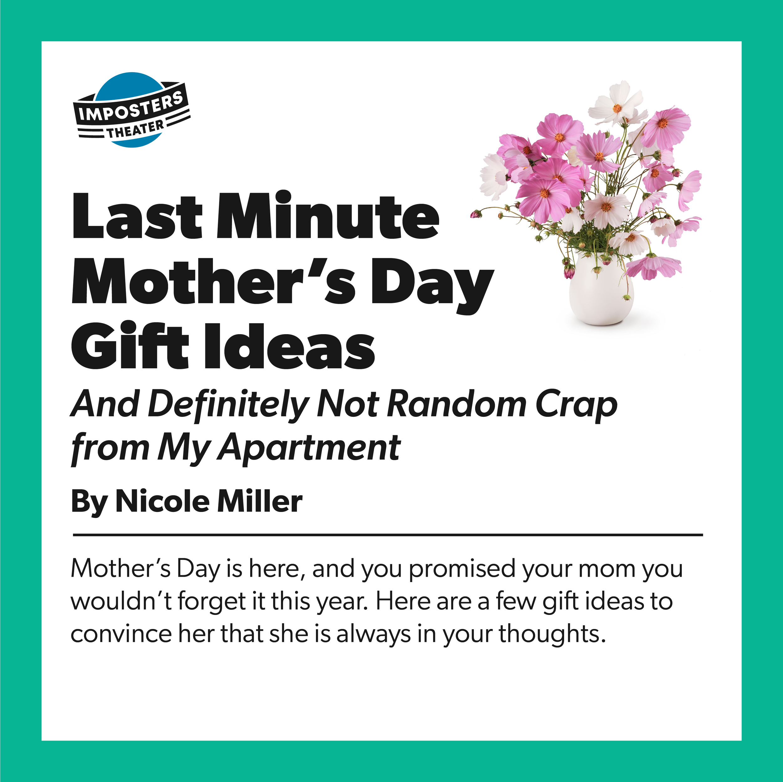 Last Minute Mother’s Day Gift Ideas