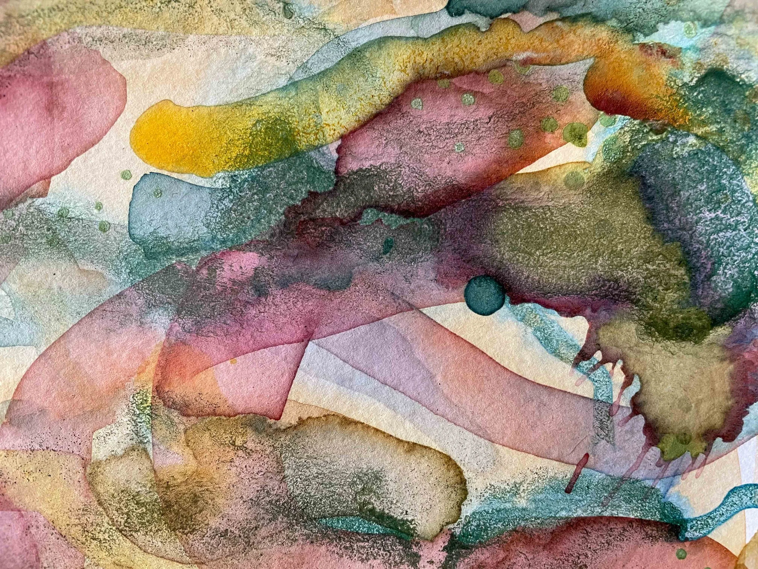 Mark Making with Natural Materials