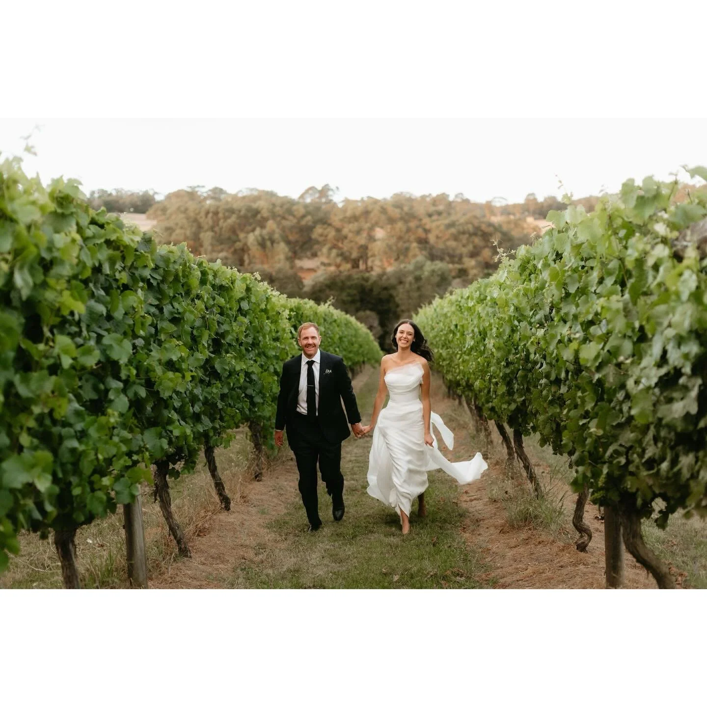 Jessi &amp; Lewis 💘. It&rsquo;s impossible not to adore them - deeply authentic, vivacious and madly in love. An absolute pleasure to be a part of their day, surrounded by the vineyard and so, so much love. Knowing these two, I bet the after party w