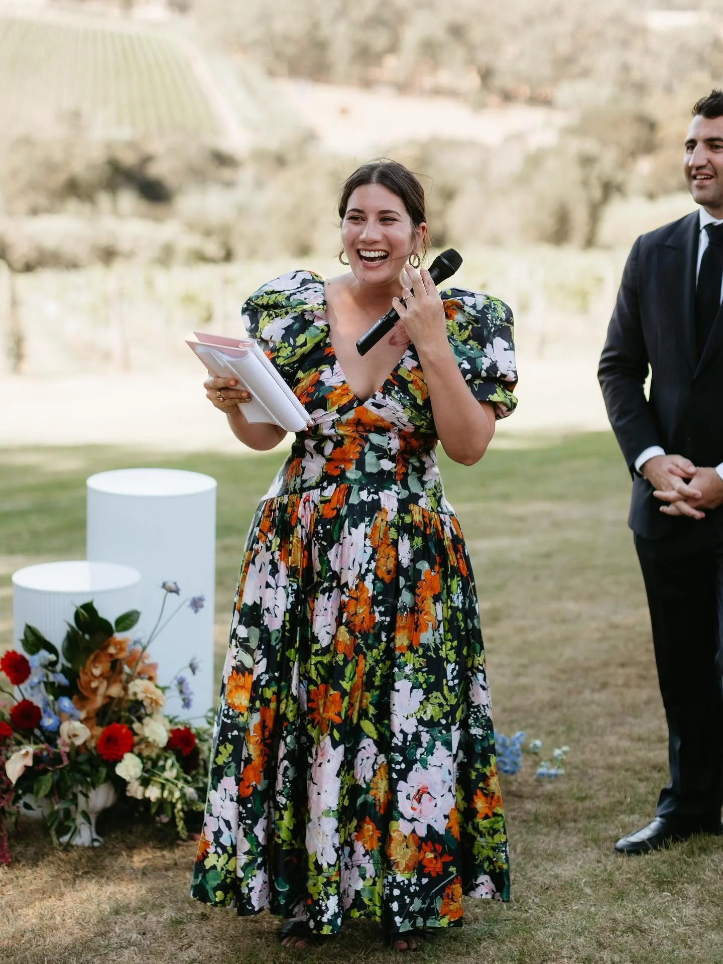 Caught mid-laugh, mid-love story and mid-dad joke. 💘 

Photography @mirandastokkel