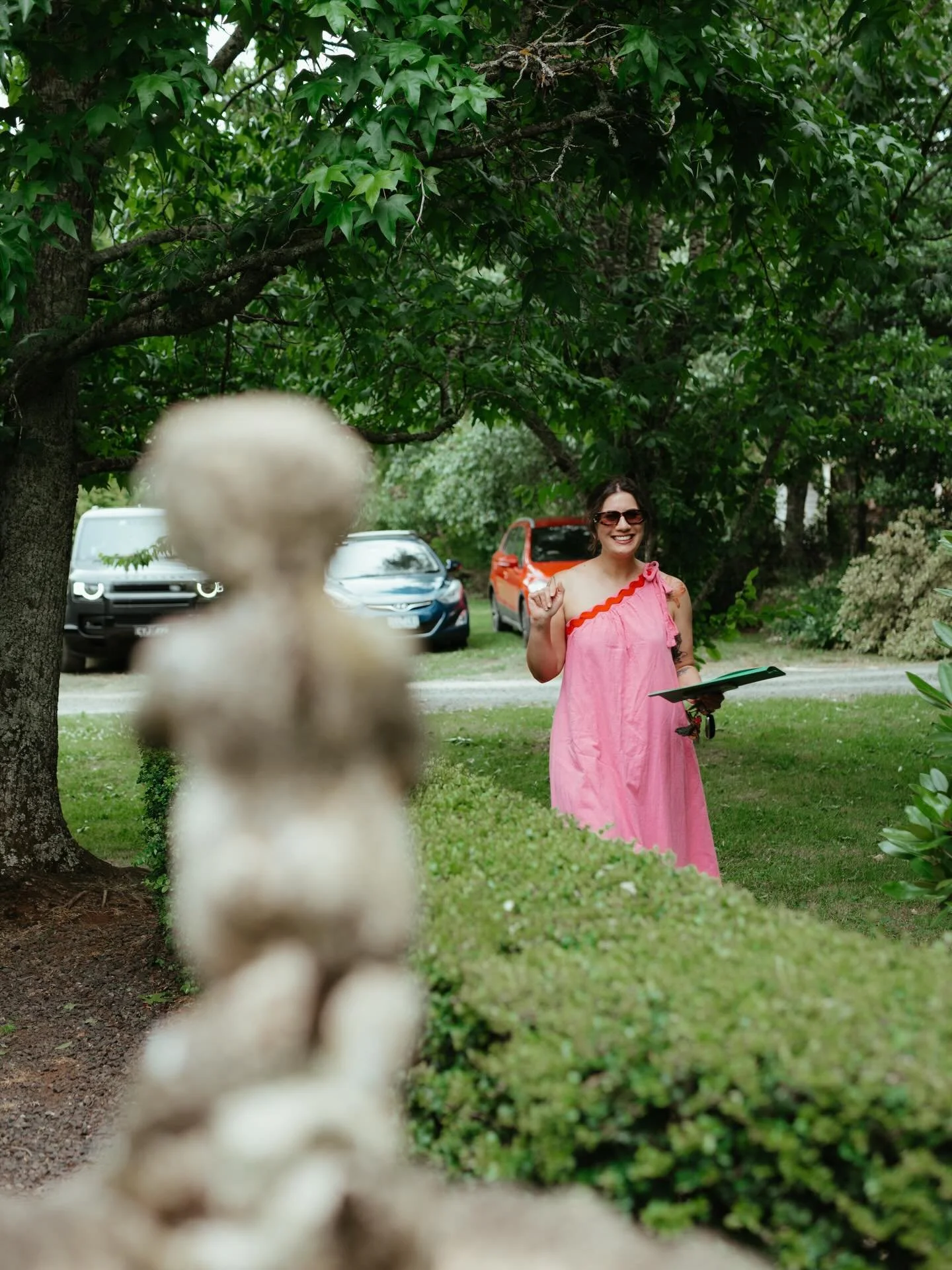 Just your friendly neighbourhood celebrant popping in to sign some paperwork and hype you up! It&rsquo;s my job to be a joyful, calming presence on your day, so you can feel confident that the ceremony is handled. It&rsquo;s also my job to make sure 
