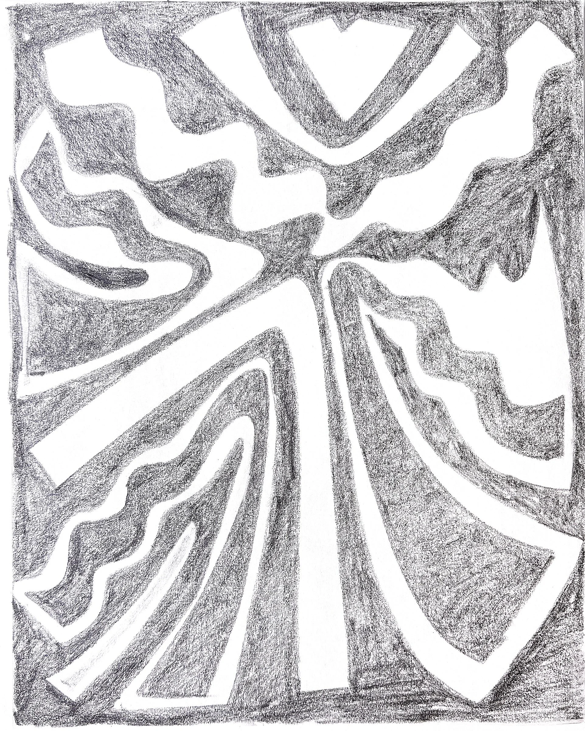Untitled, Graphite on paper, 14 x 11 inches