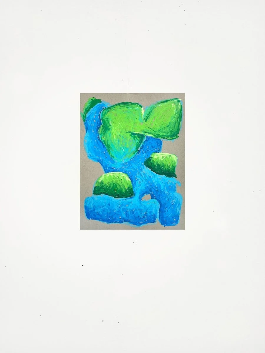 Formation (2024) Pastel on paper 14 x 11 inches
